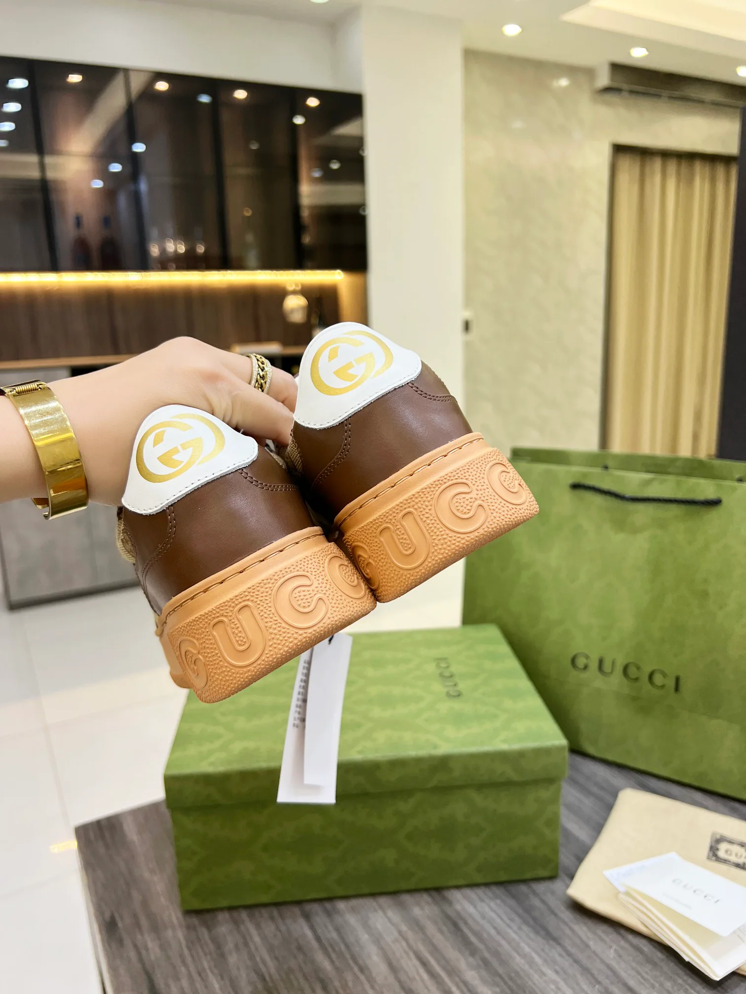 Кеды Женские Gucci 5402044