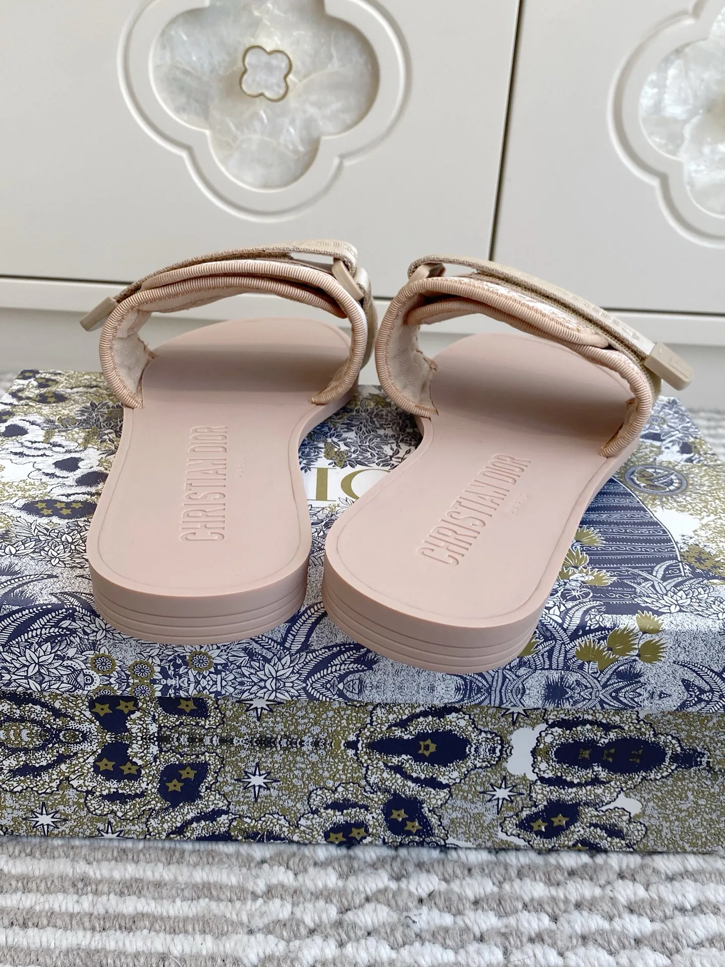 Шлепанцы Женские Christian Dior 3019844