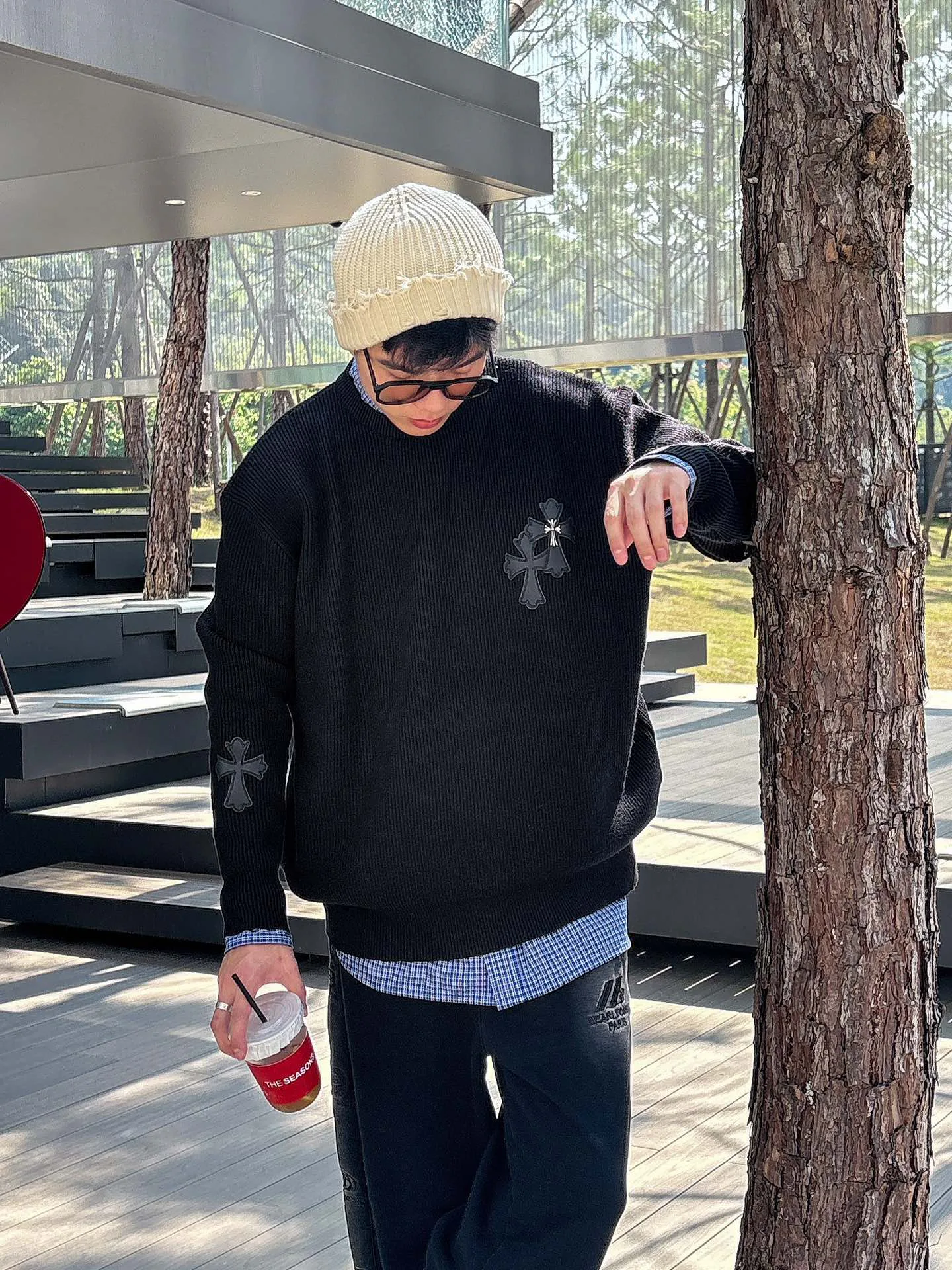 Джемперы И Свитеры Мужские Chrome Hearts 928685