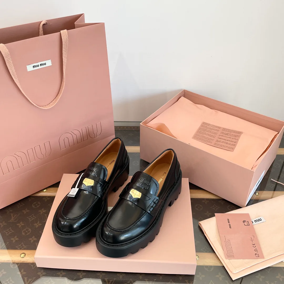 Лоферы И Мокасины Женские Miu Miu 18724441