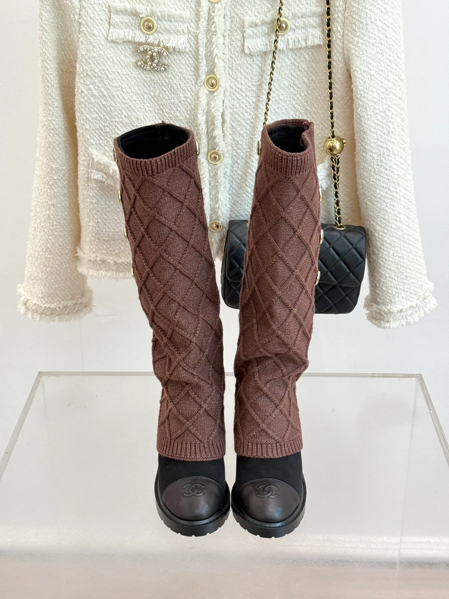 Сапоги Женские Chanel 348855