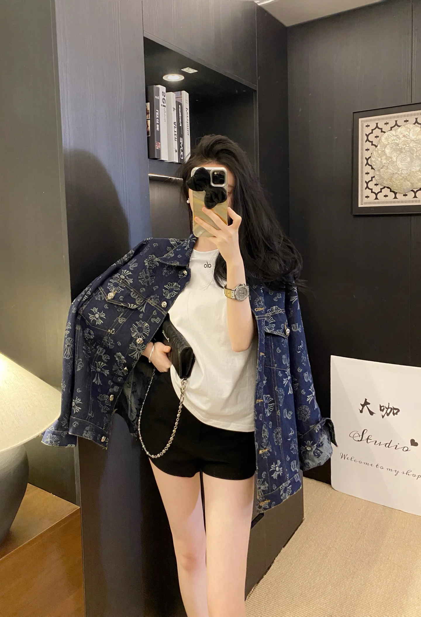 Куртки Женские Chrome Hearts 9809