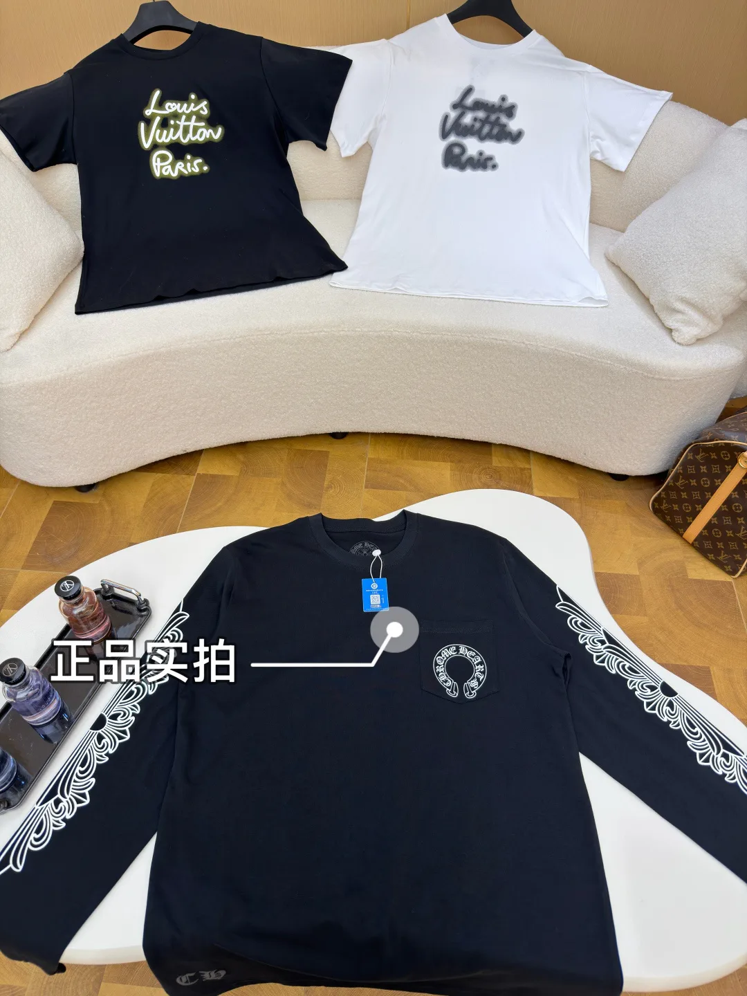 Лонгсливы Мужские Chrome Hearts 11399352