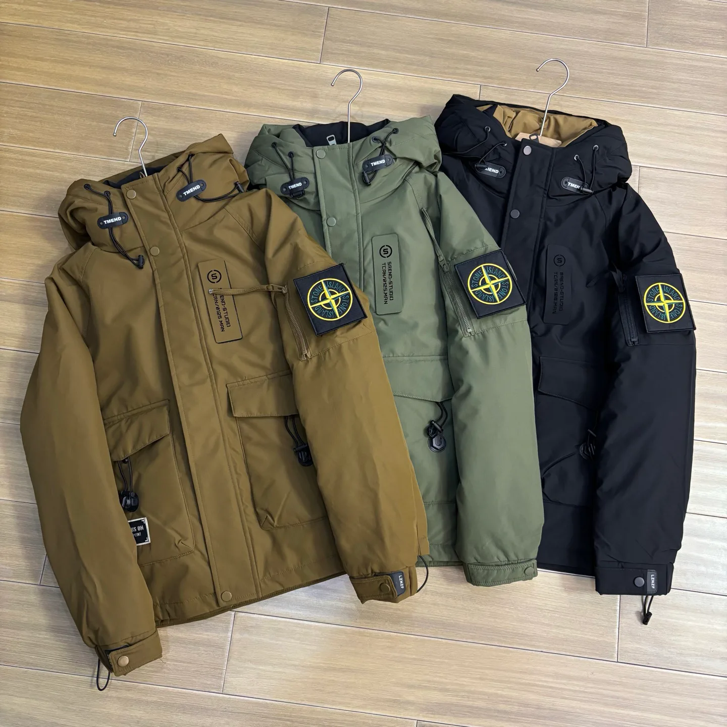 Куртки И Пуховики Мужские Stone Island 435196