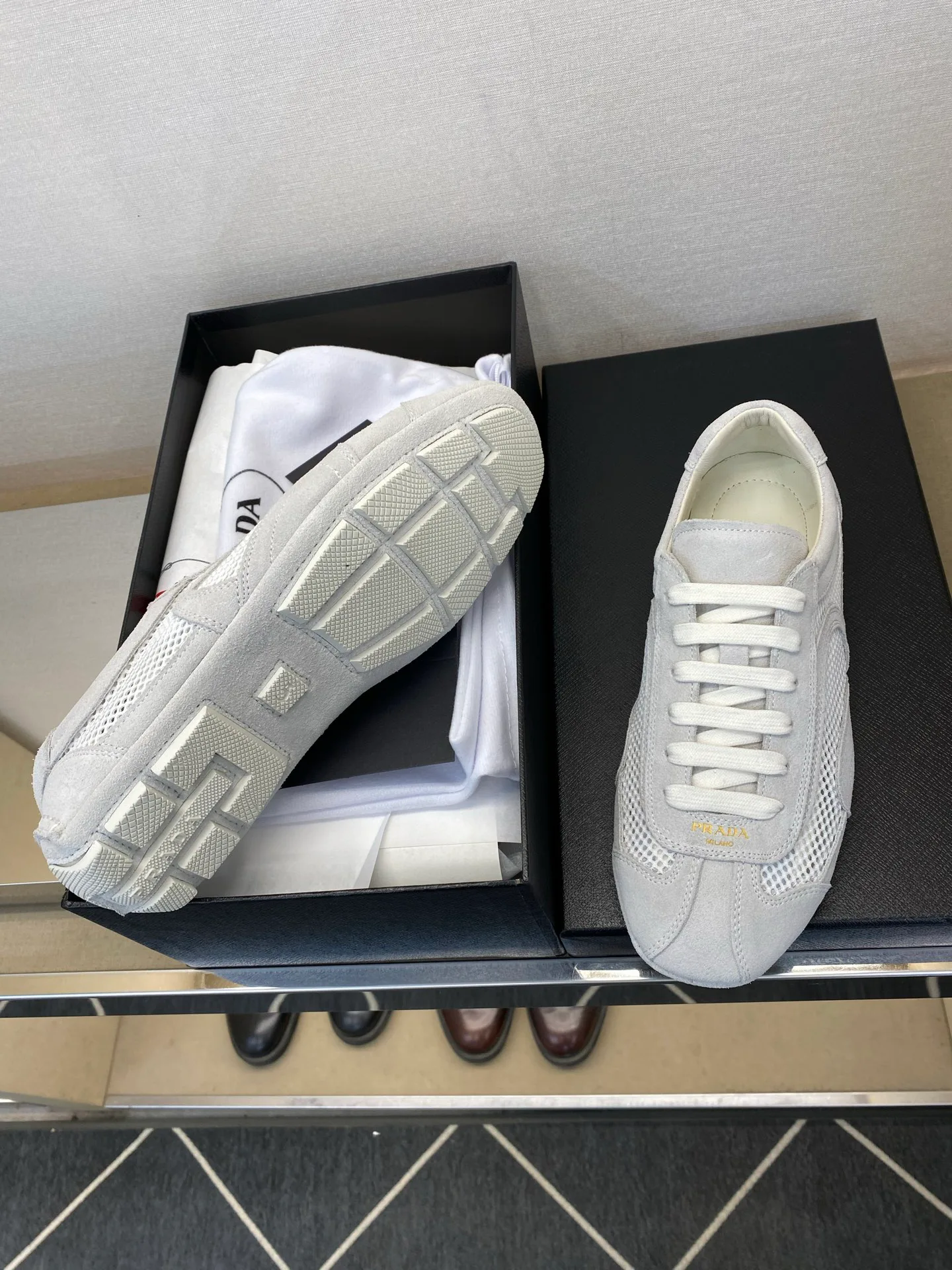 Кроссовки Мужские Prada 20070273