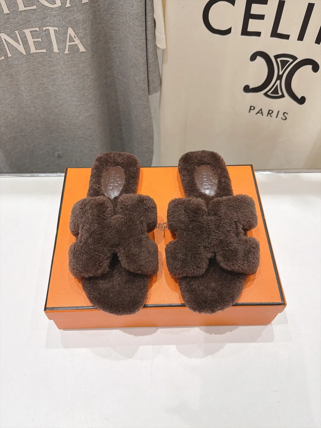 Тапочки Женские Hermes 18034204
