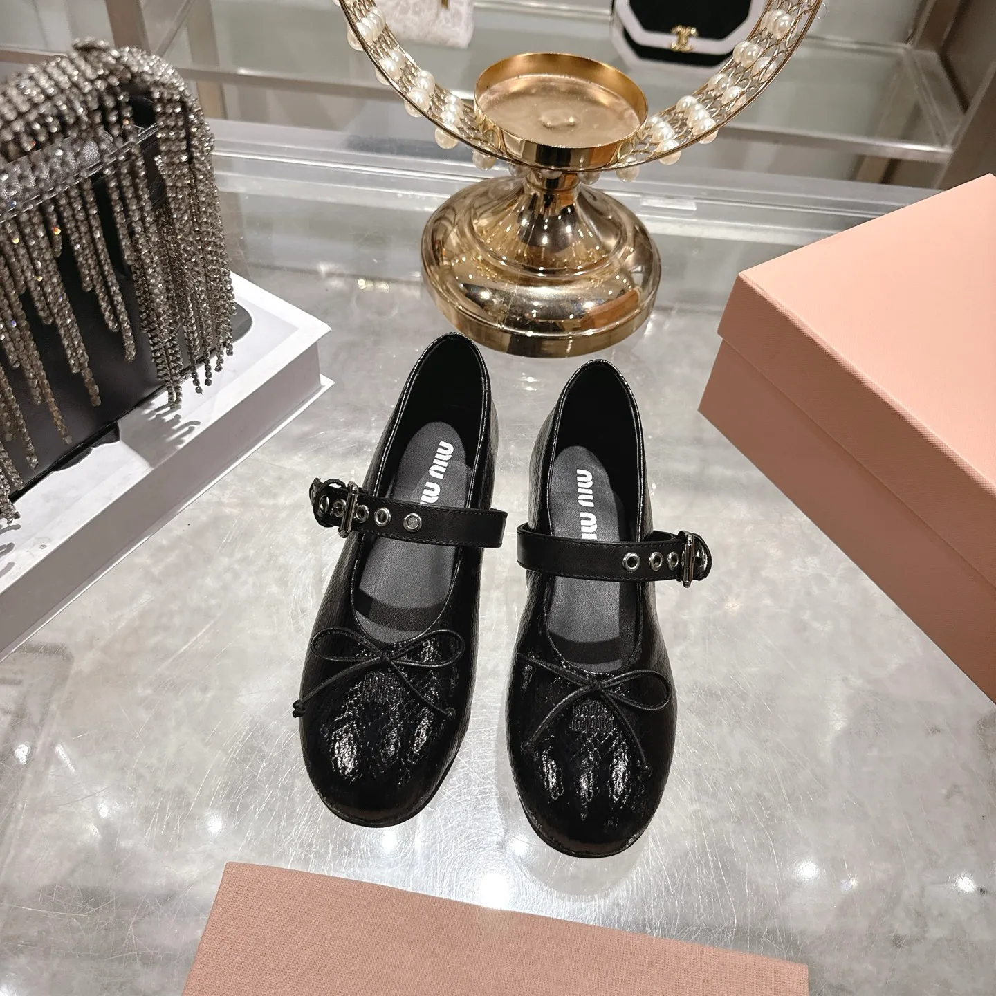 Балетки Женские Miu Miu 12868590