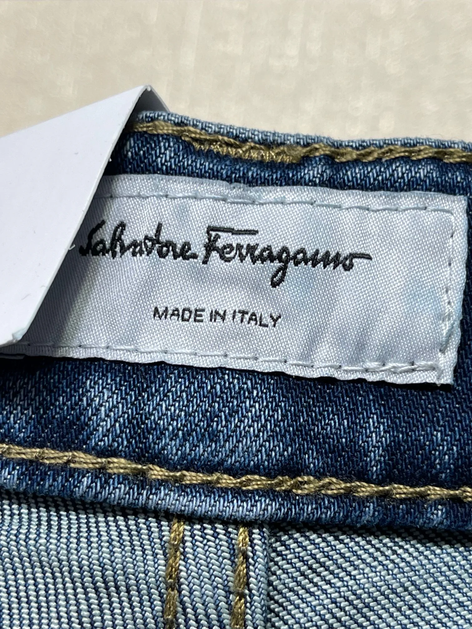 Джинсы Мужские Salvatore Ferragamo 12551706