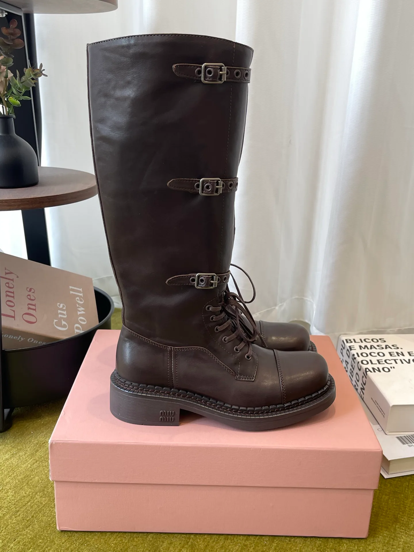 Сапоги Женские Miu Miu 19578529