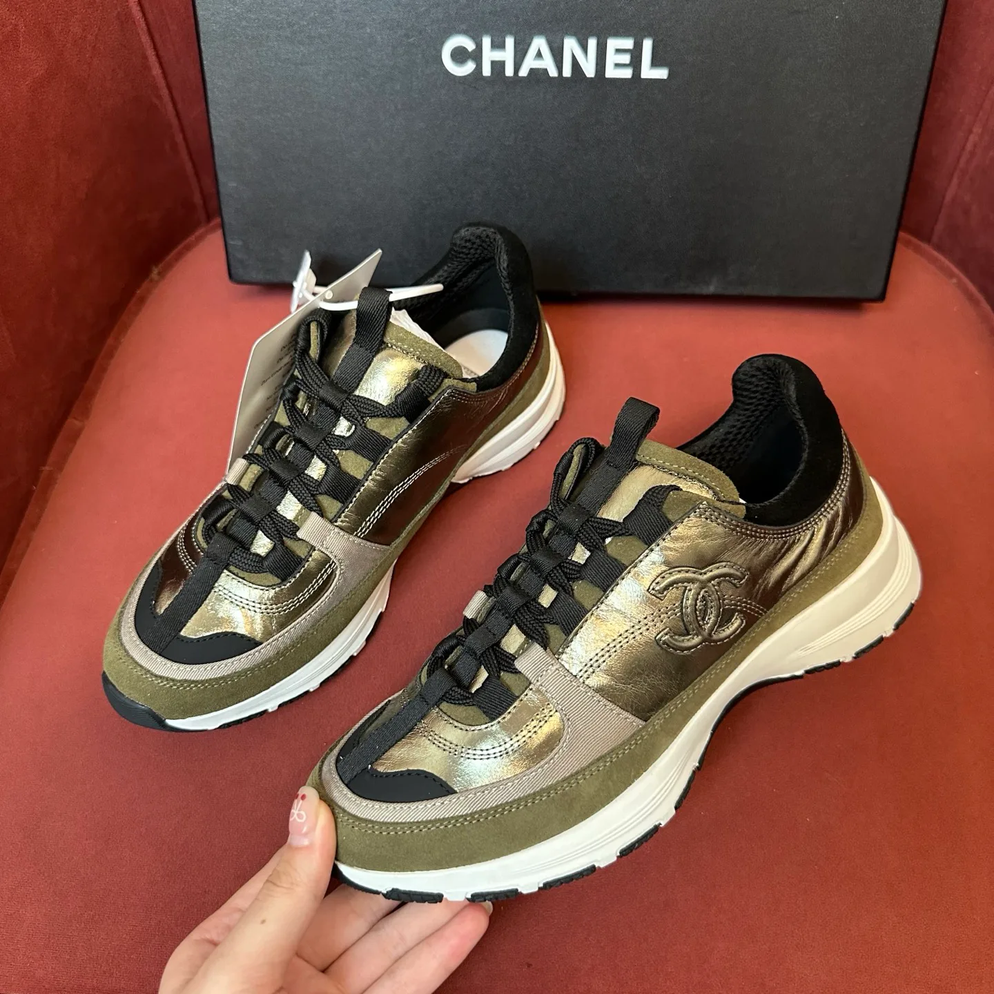 Кроссовки Женские Chanel 827472