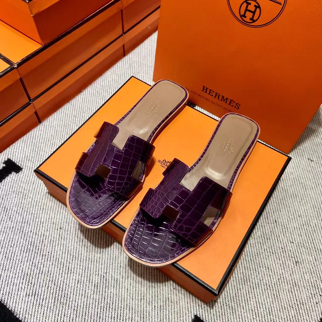 Шлепанцы Женские Hermes 4340576