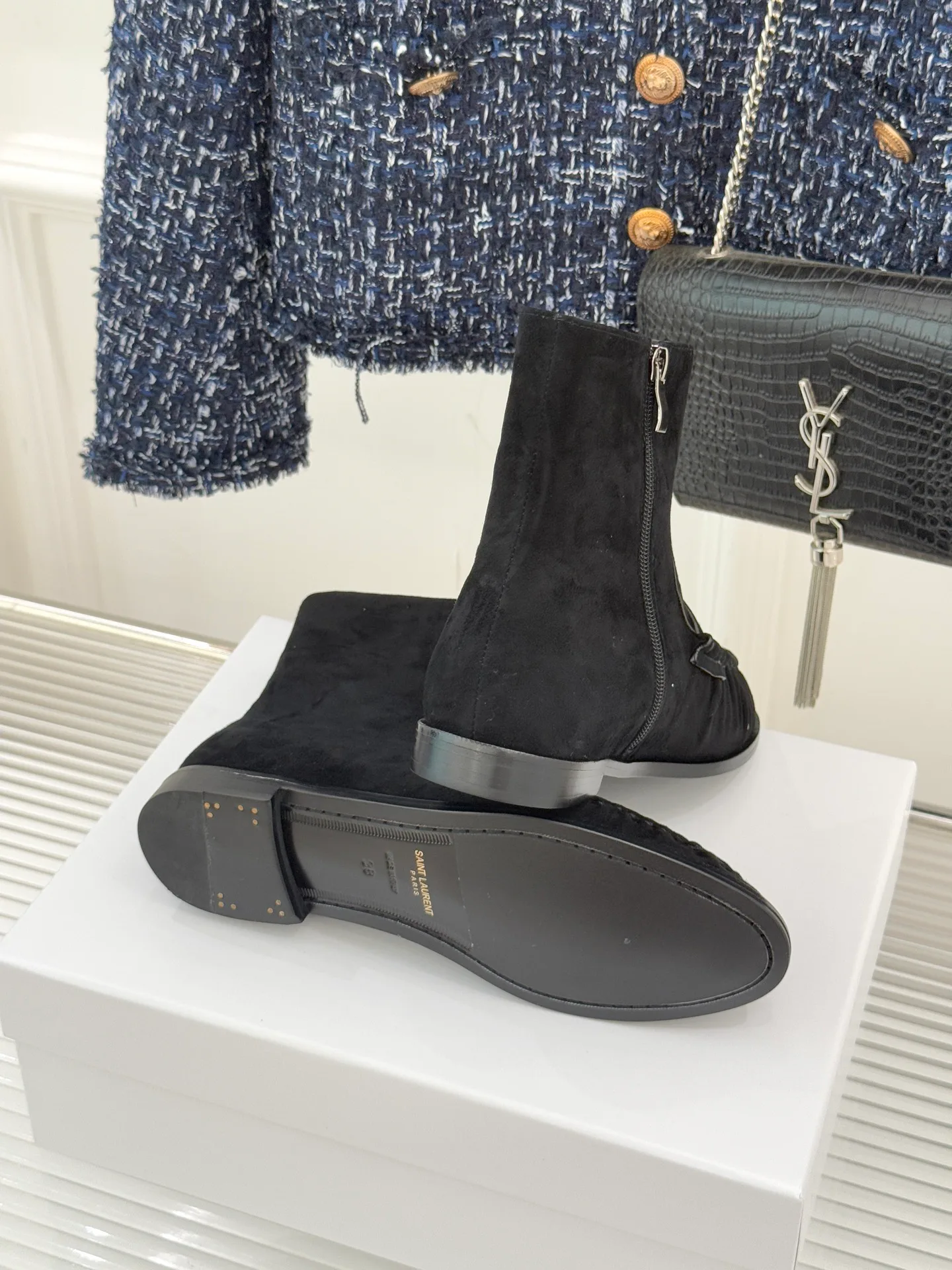 Ботильоны Женские Saint Laurent 18780170