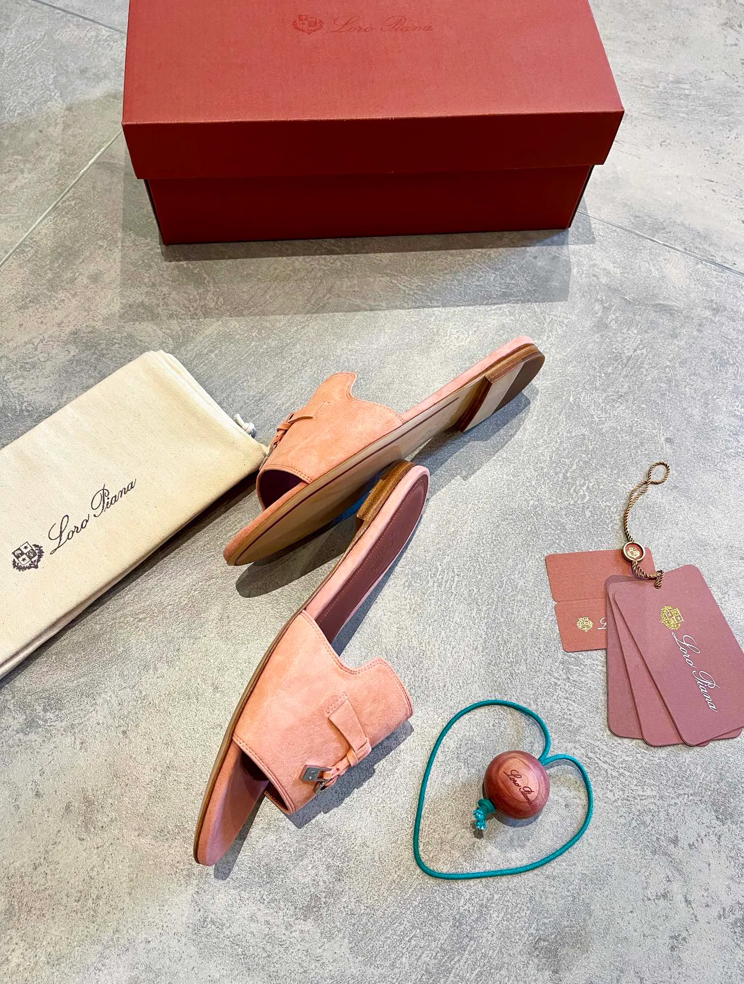 Шлепанцы Женские Loro Piana 1022027