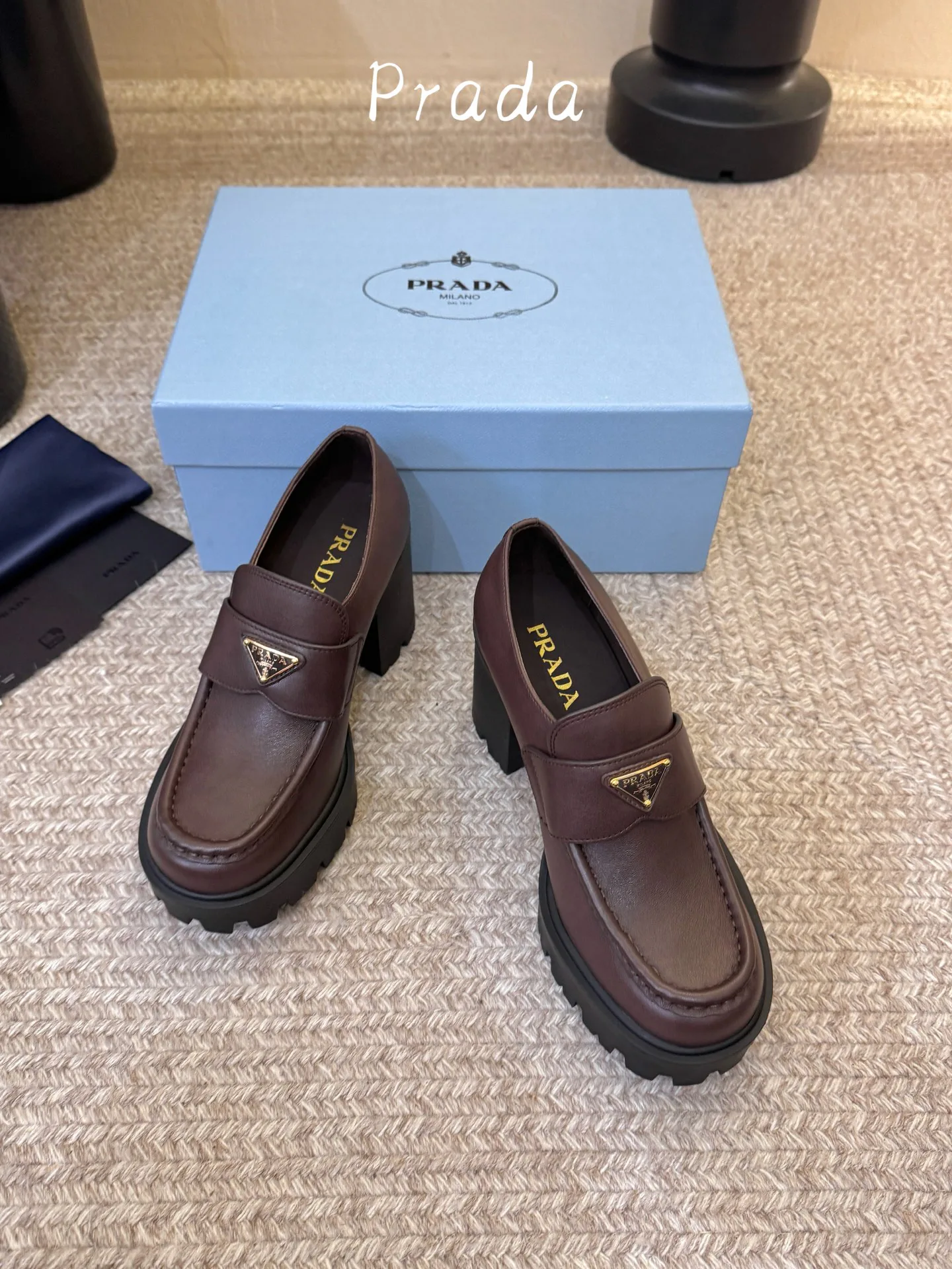 Лоферы И Мокасины Женские Prada 17903105