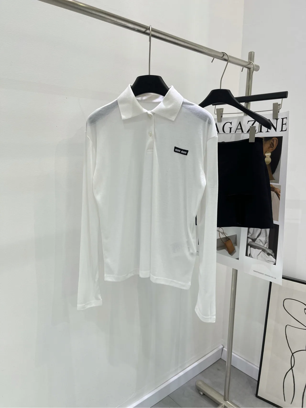 Лонгсливы Женские Miu Miu 5994