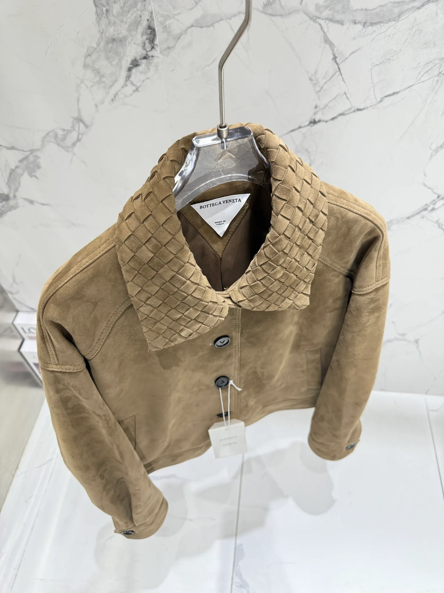 Кожаные Куртки И Дублёнки Женские Bottega Veneta 11428957