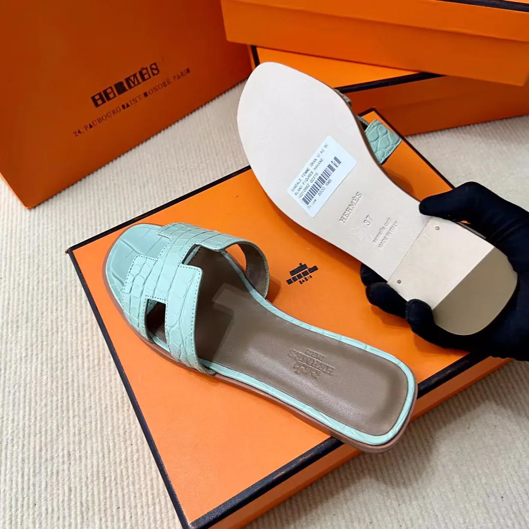 Шлепанцы Женские Hermes 4340477