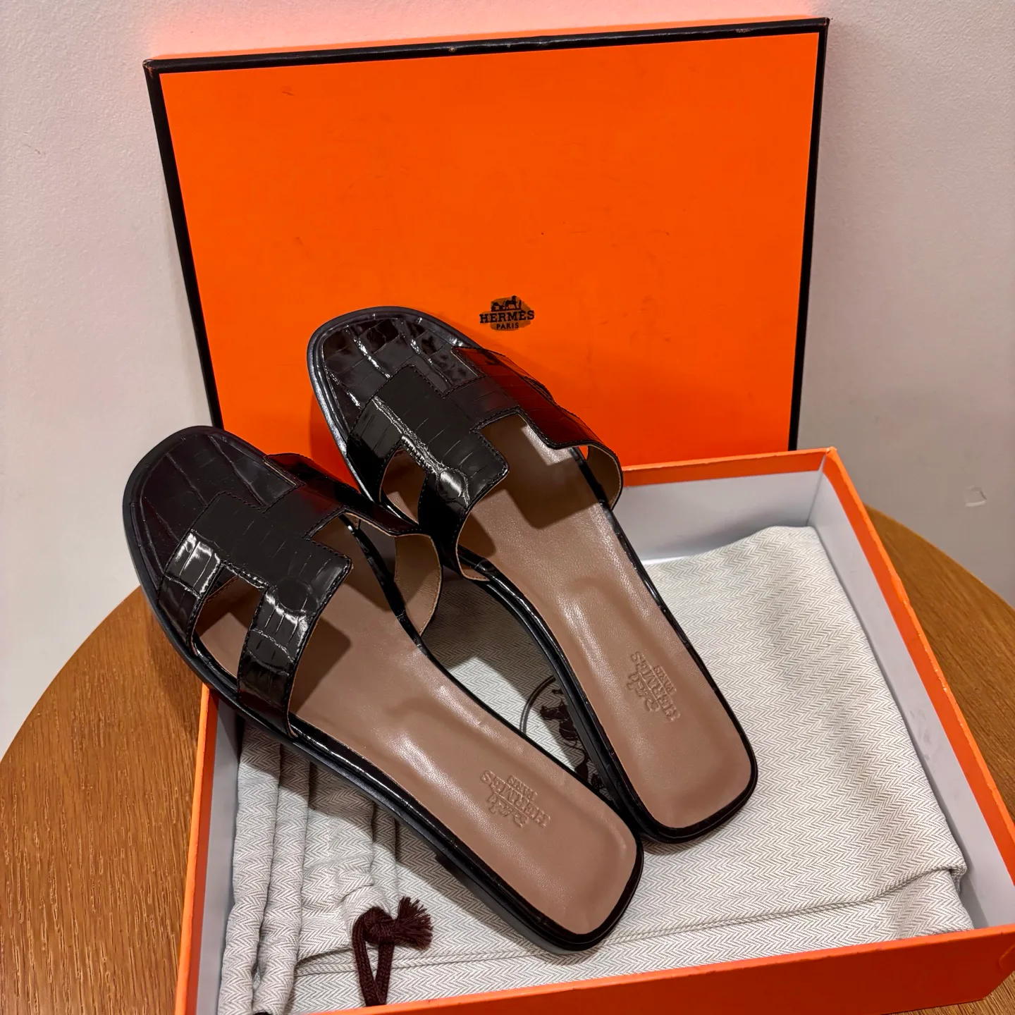 Шлепанцы Женские Hermes 4503988