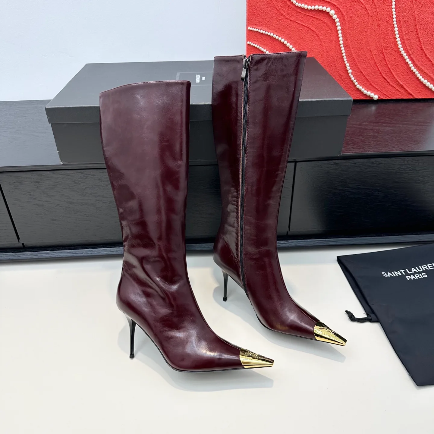 Сапоги Женские Saint Laurent 18676599