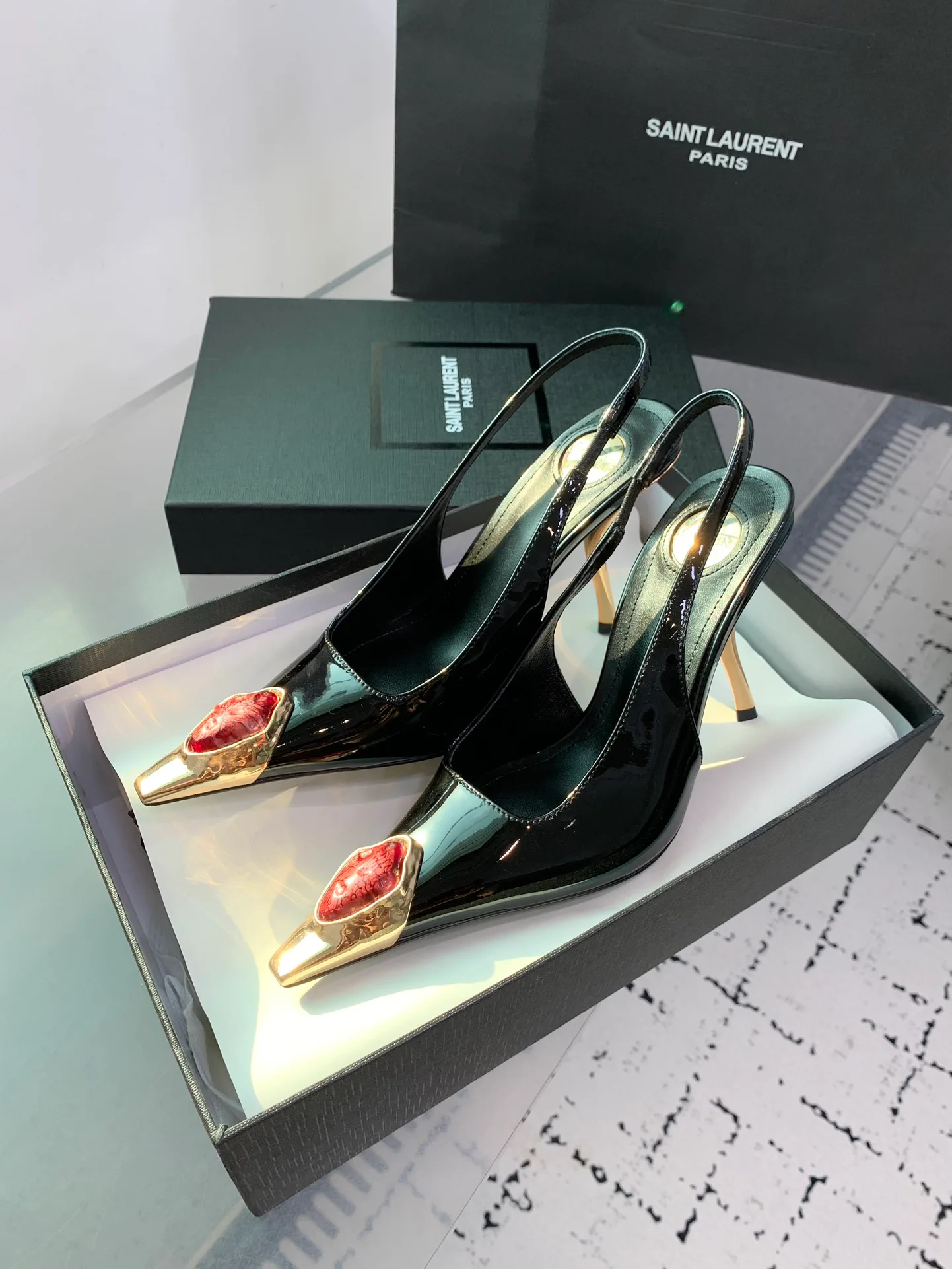 Туфли Женские Saint Laurent 5968