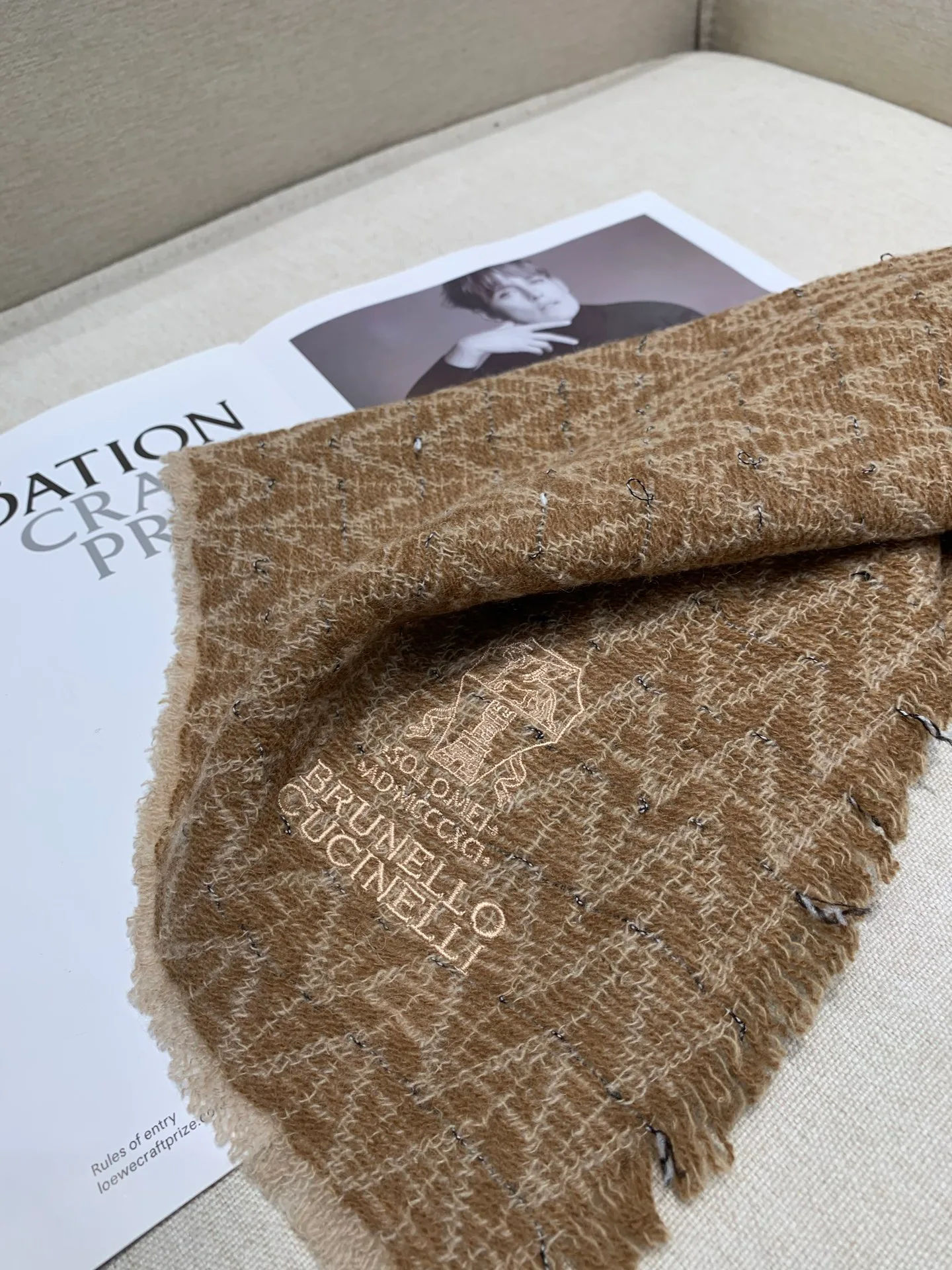 Шарфы Brunello Cucinelli 1065676