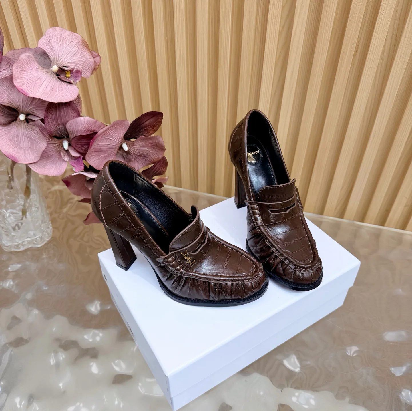 Туфли Женские Saint Laurent 912272