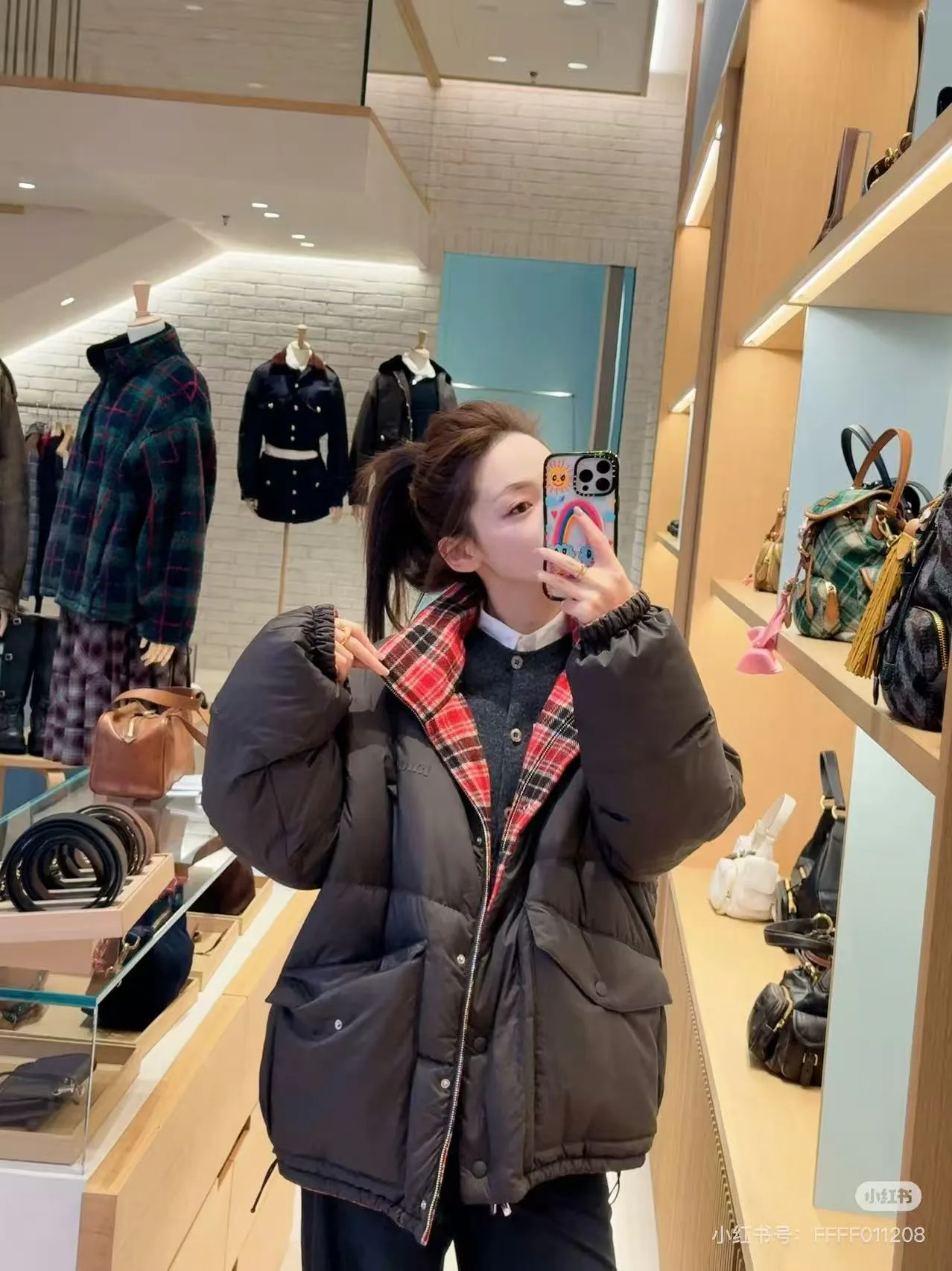 Куртки И Пуховики Женские Miu Miu 628844