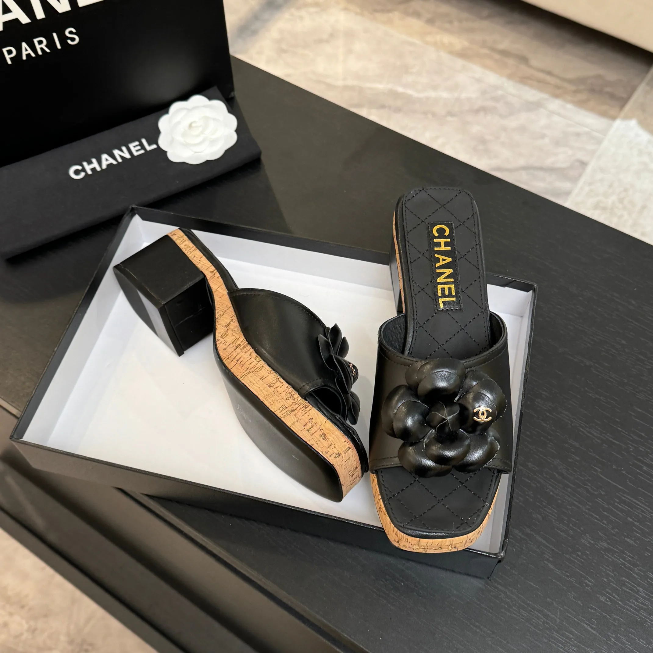 Босоножки Женские Chanel 808324