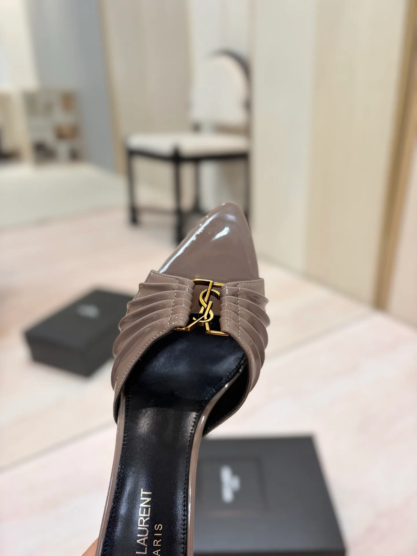 Мюли И Сабо Женские Saint Laurent 17476078