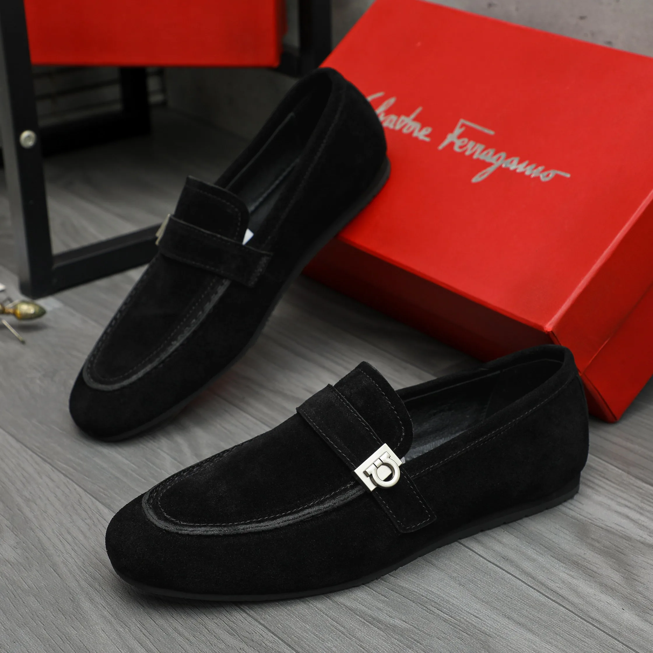 Лоферы И Туфли Мужские Salvatore Ferragamo 19559272