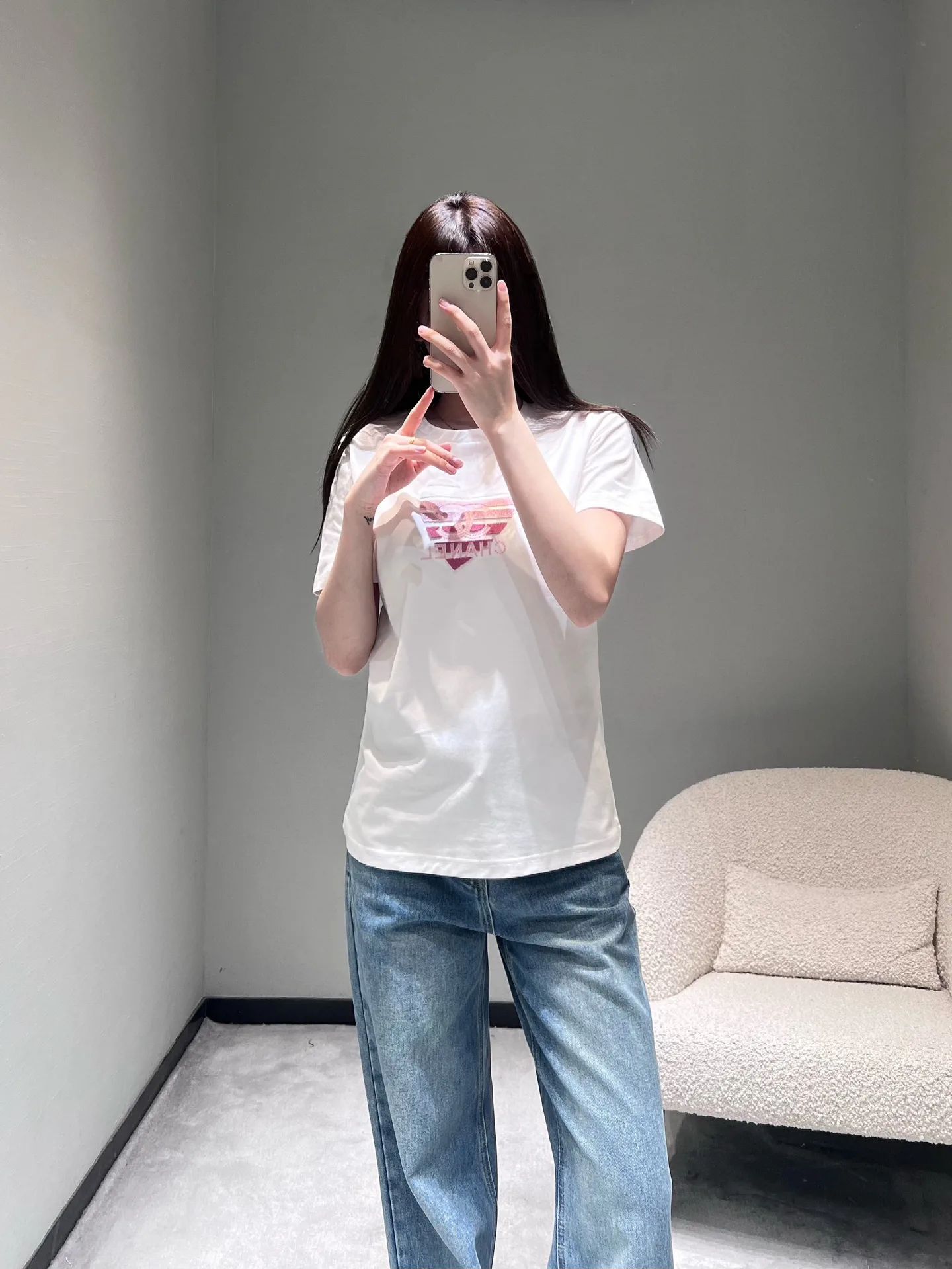 Футболки Женские Chanel 5072463