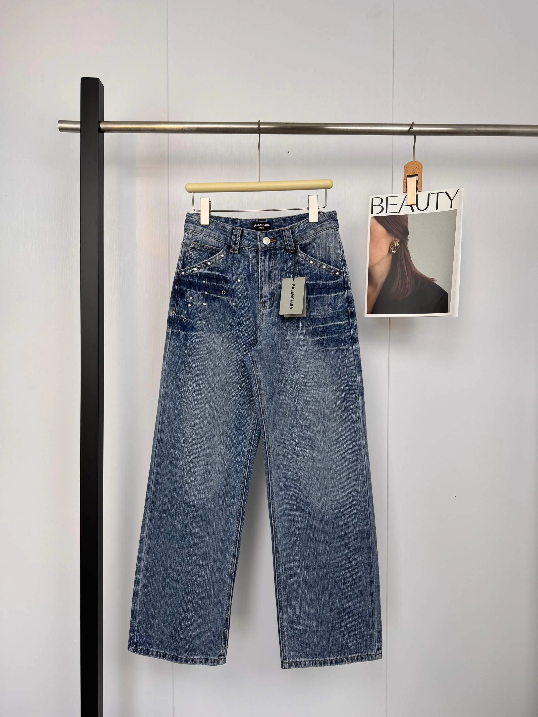 Джинсы Женские Balenciaga 15739