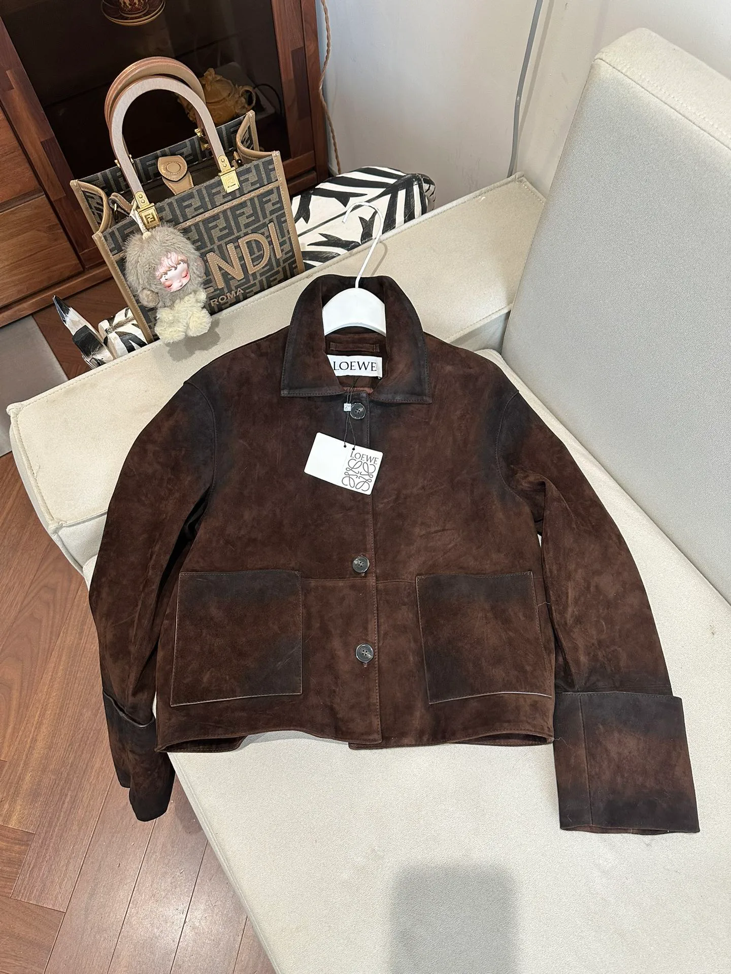 Кожаные Куртки И Дублёнки Женские Loewe 11283431