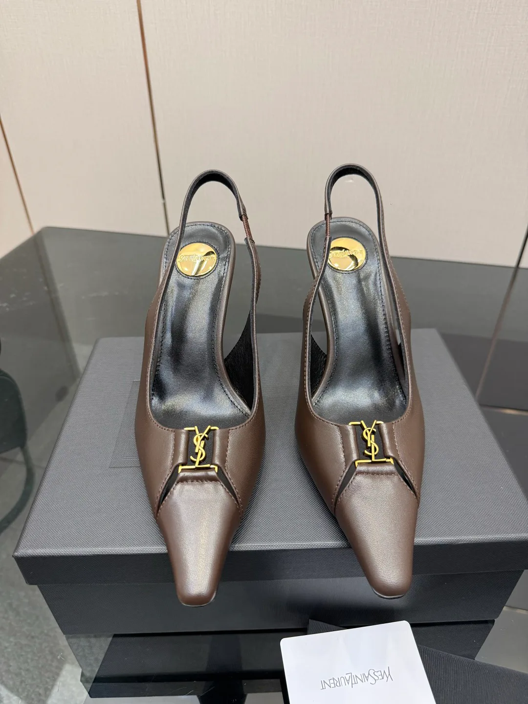 Босоножки Женские Saint Laurent 12336901