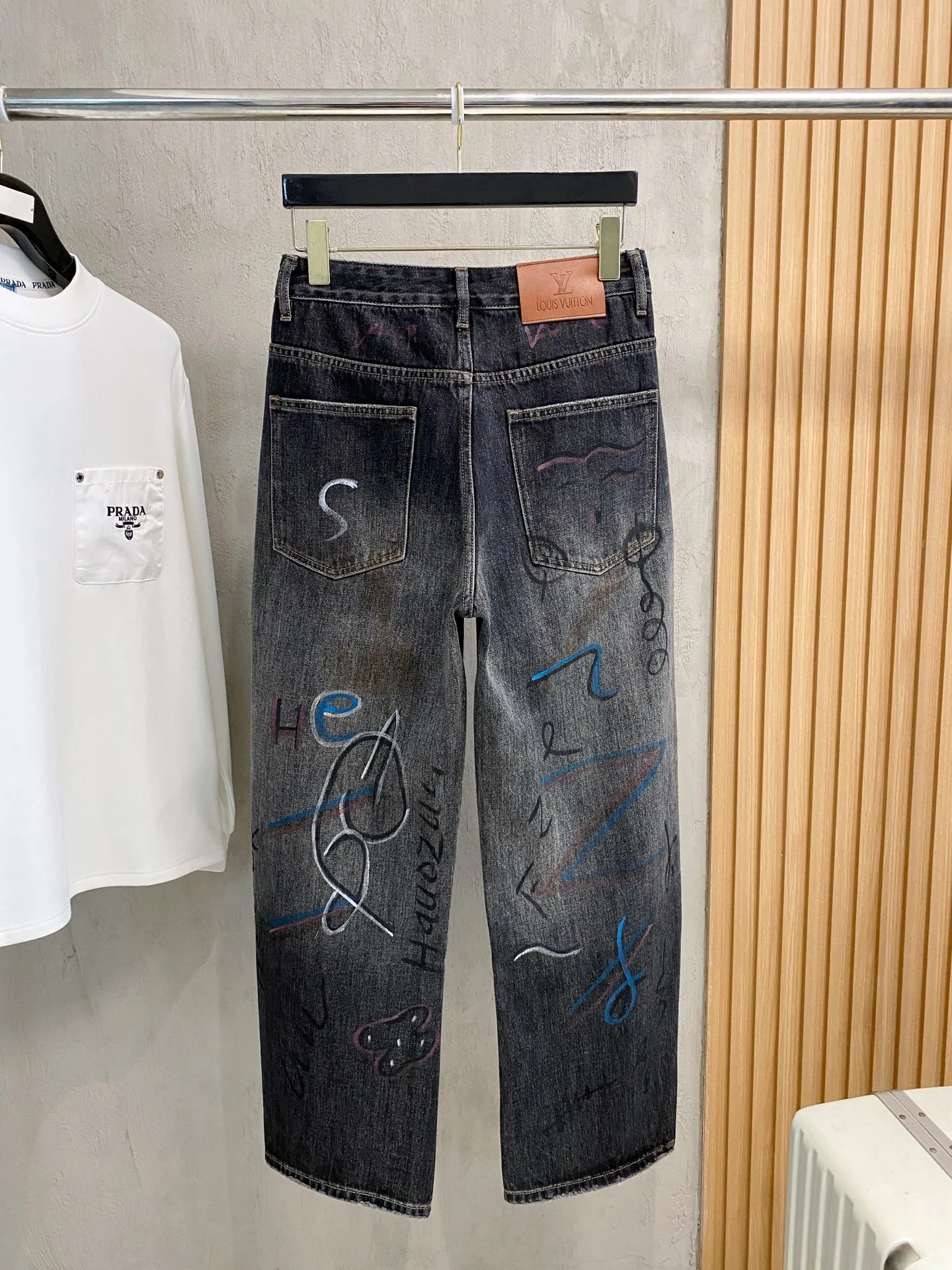 Джинсы Мужские Louis Vuitton 135276