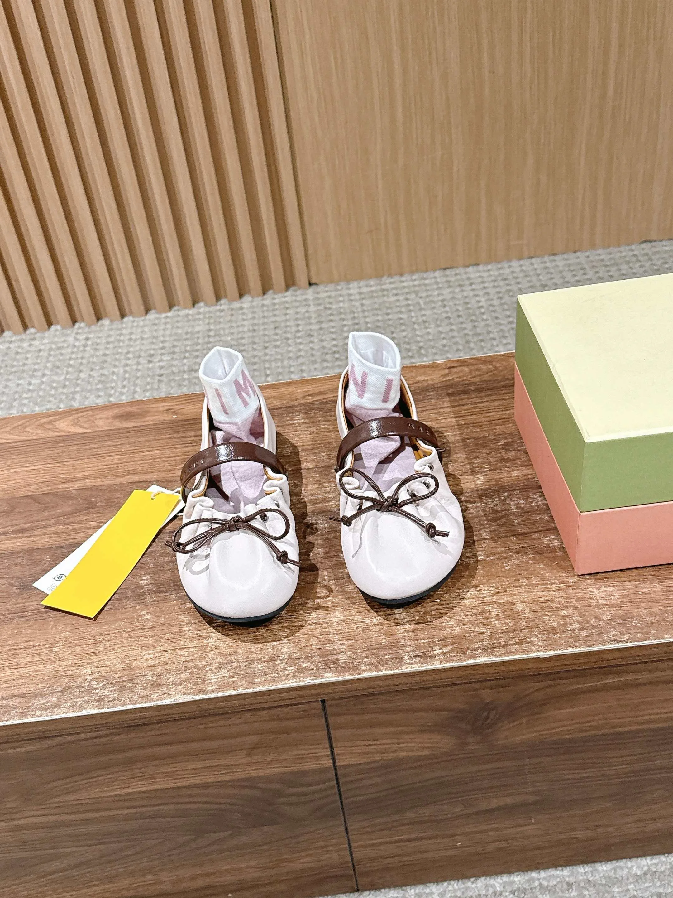 Балетки Женские Marni 1083463