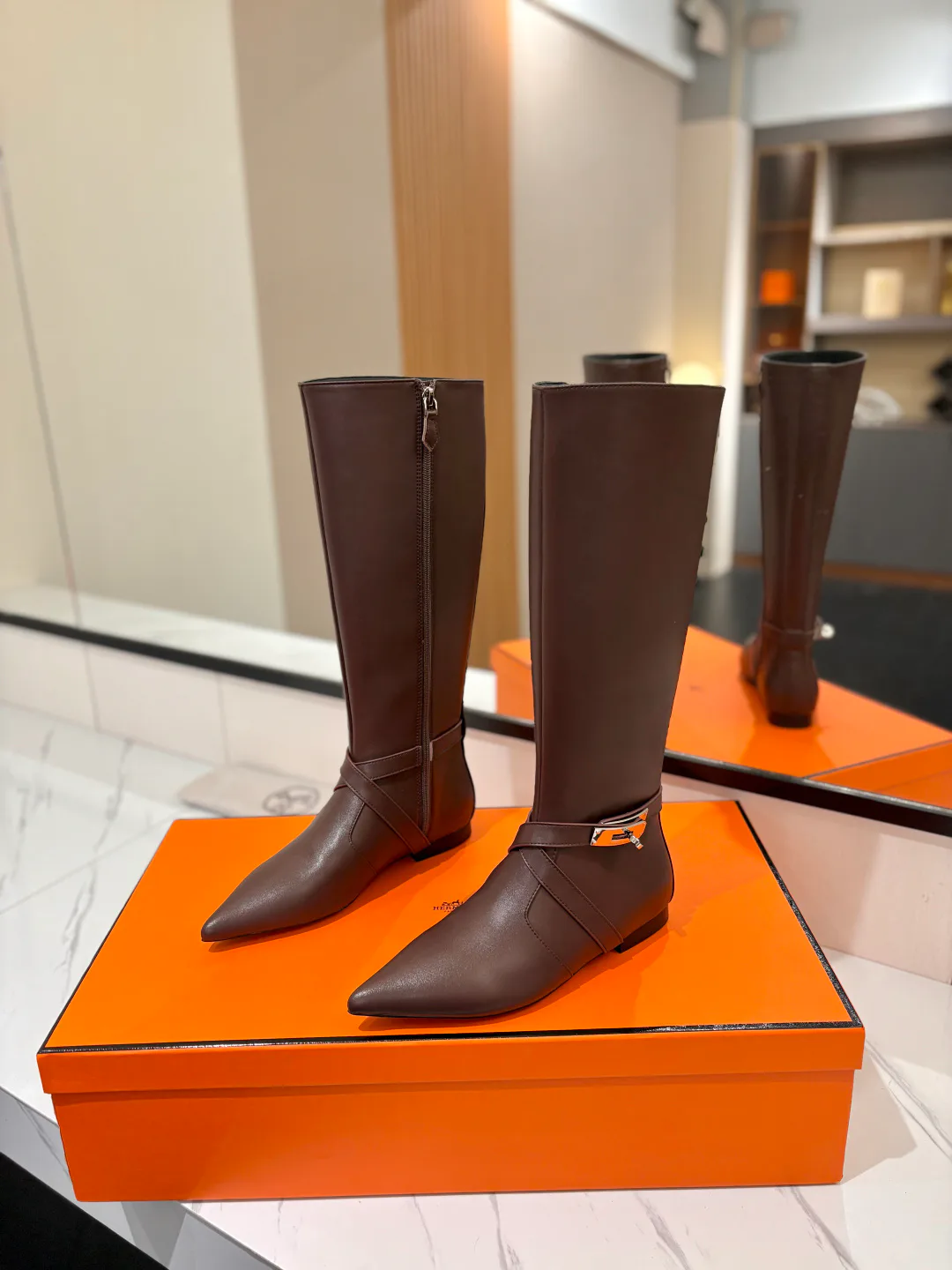 Сапоги Женские Hermes 17900403