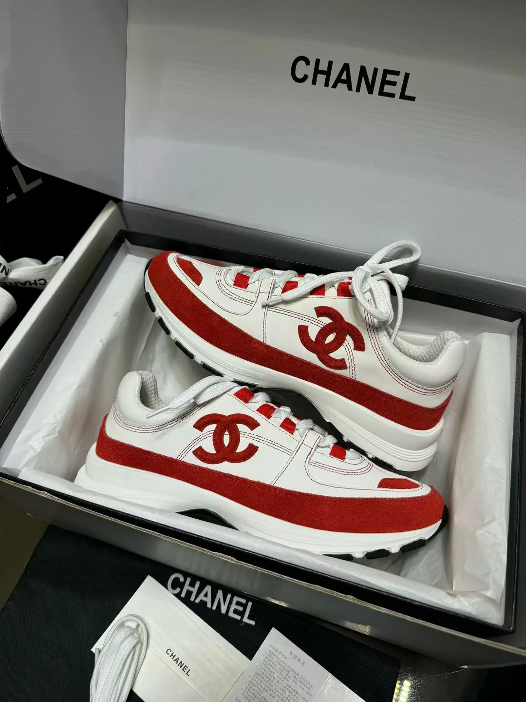 Кроссовки Женские Chanel 11879169