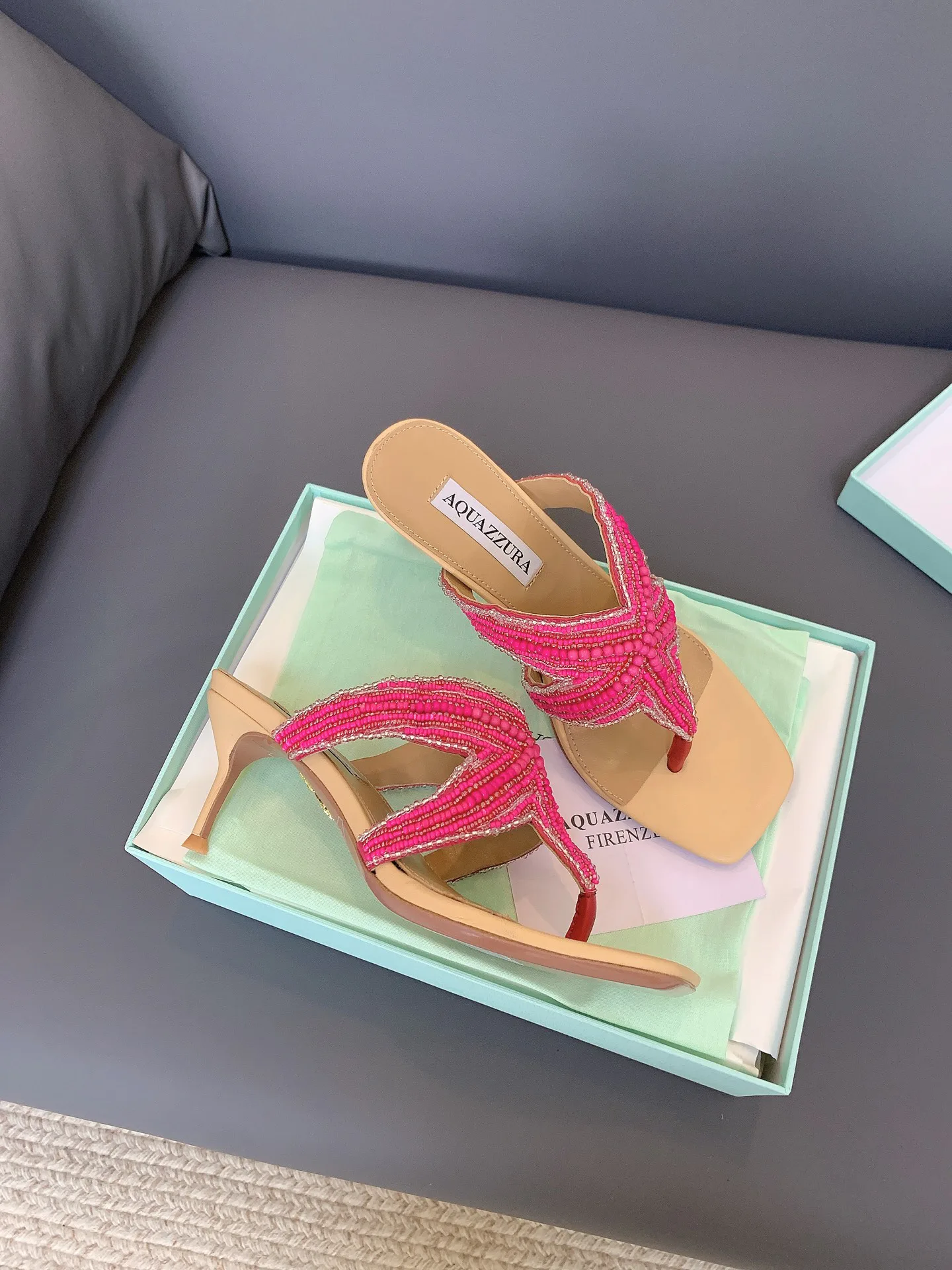 Босоножки Женские Aquazzura 17614521
