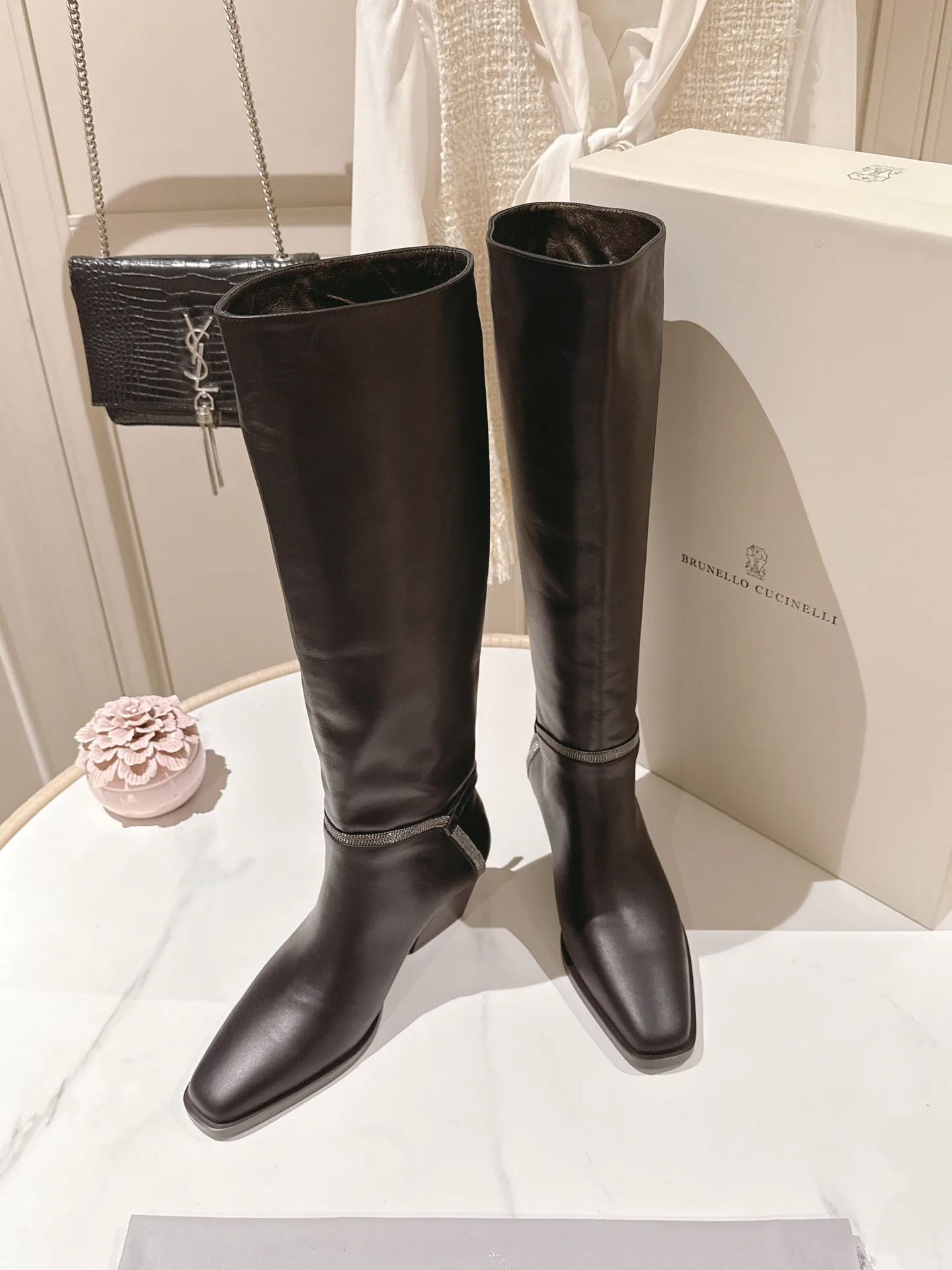 Сапоги Женские Brunello Cucinelli 18217279
