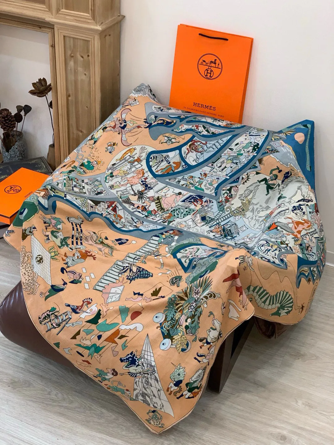 Шарфы Hermes 895217