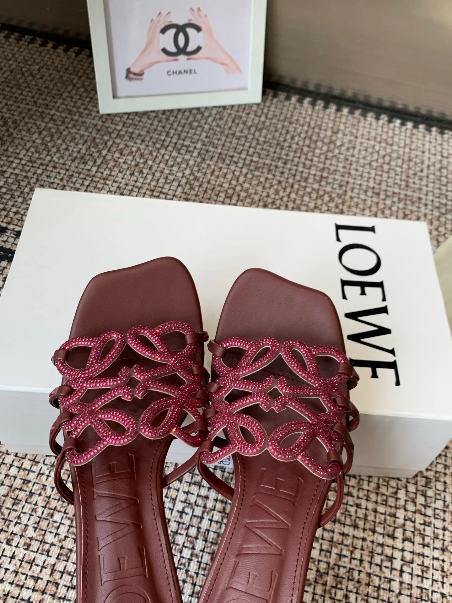 Босоножки Женские Loewe 11598691
