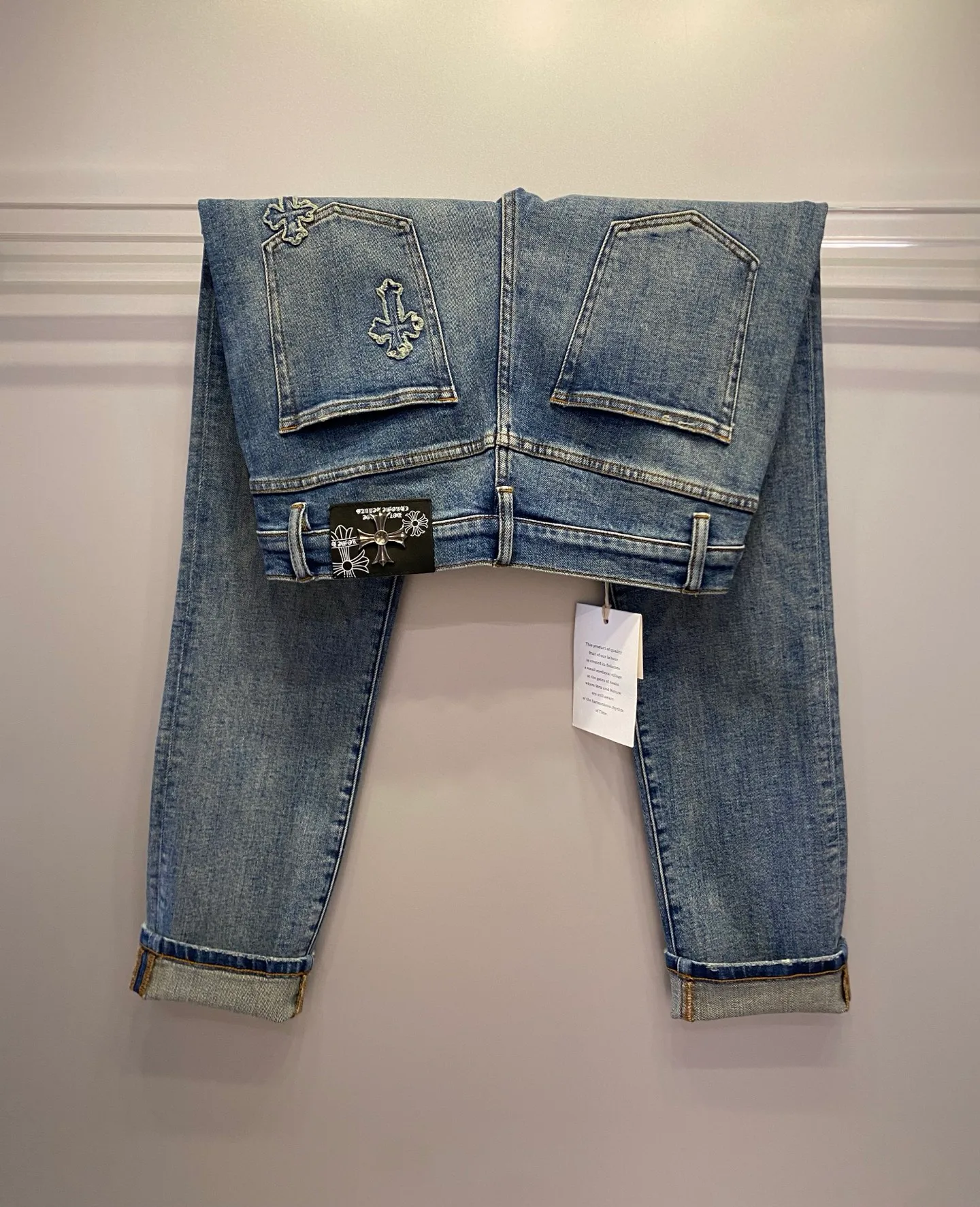 Джинсы Мужские Chrome Hearts 17623642
