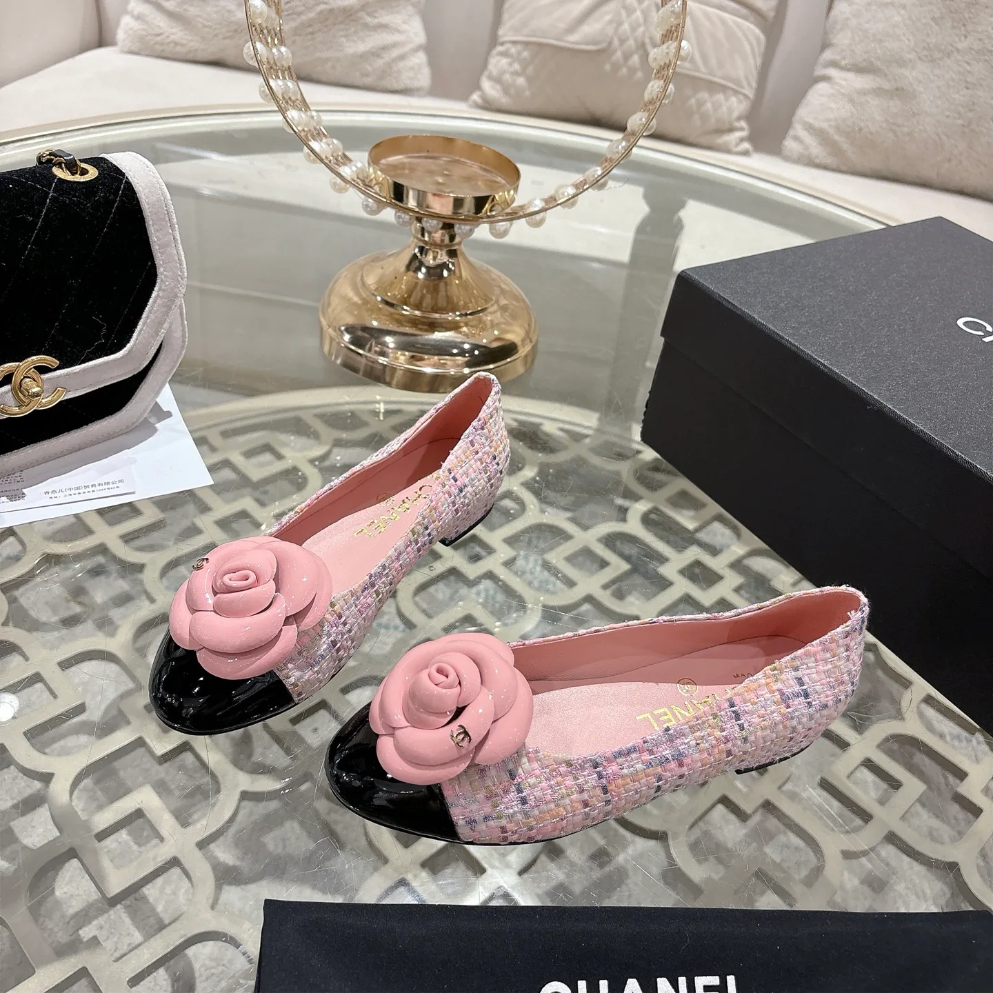 Балетки Женские Chanel 1036207