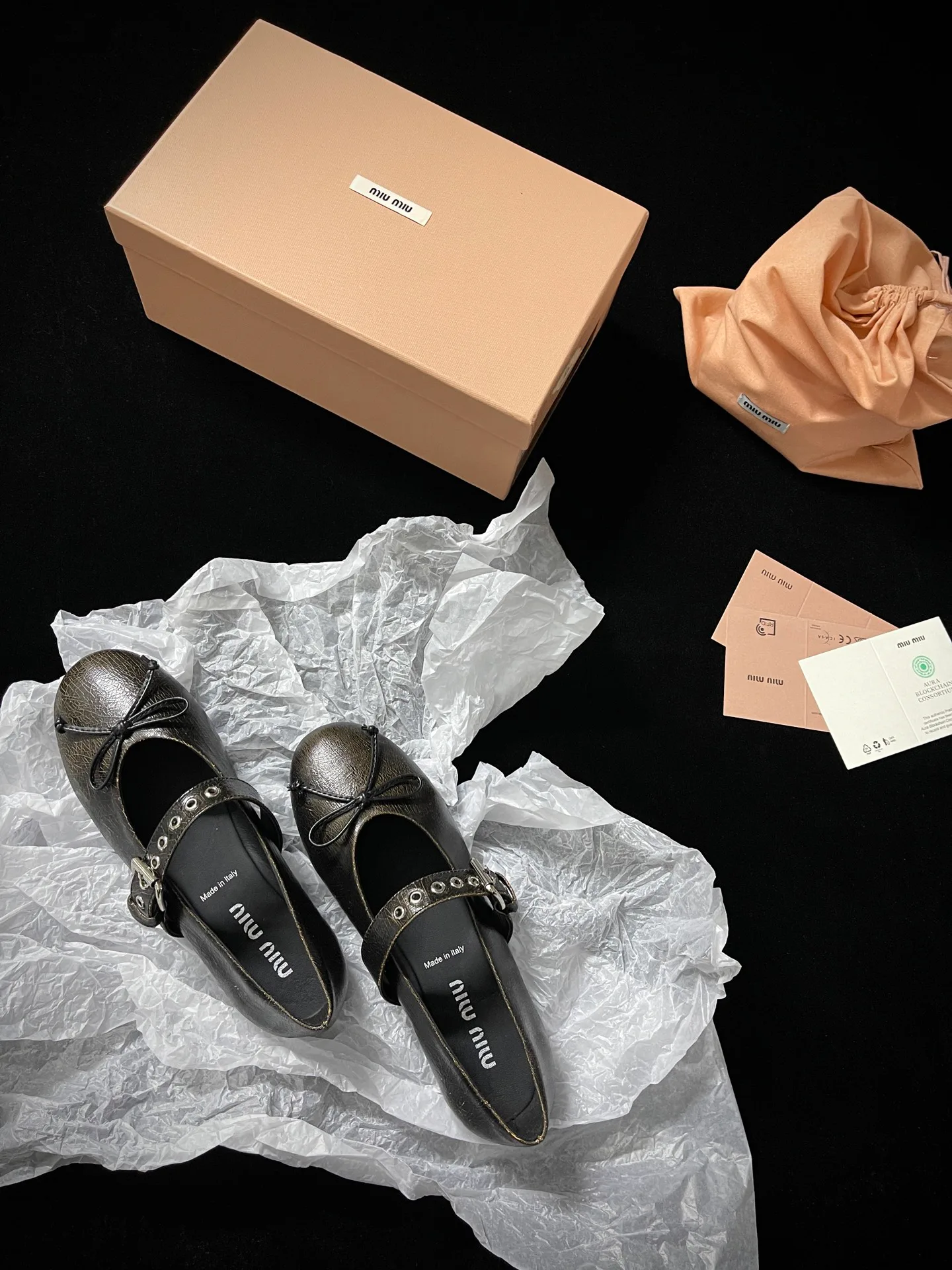 Балетки Женские Miu Miu 13410