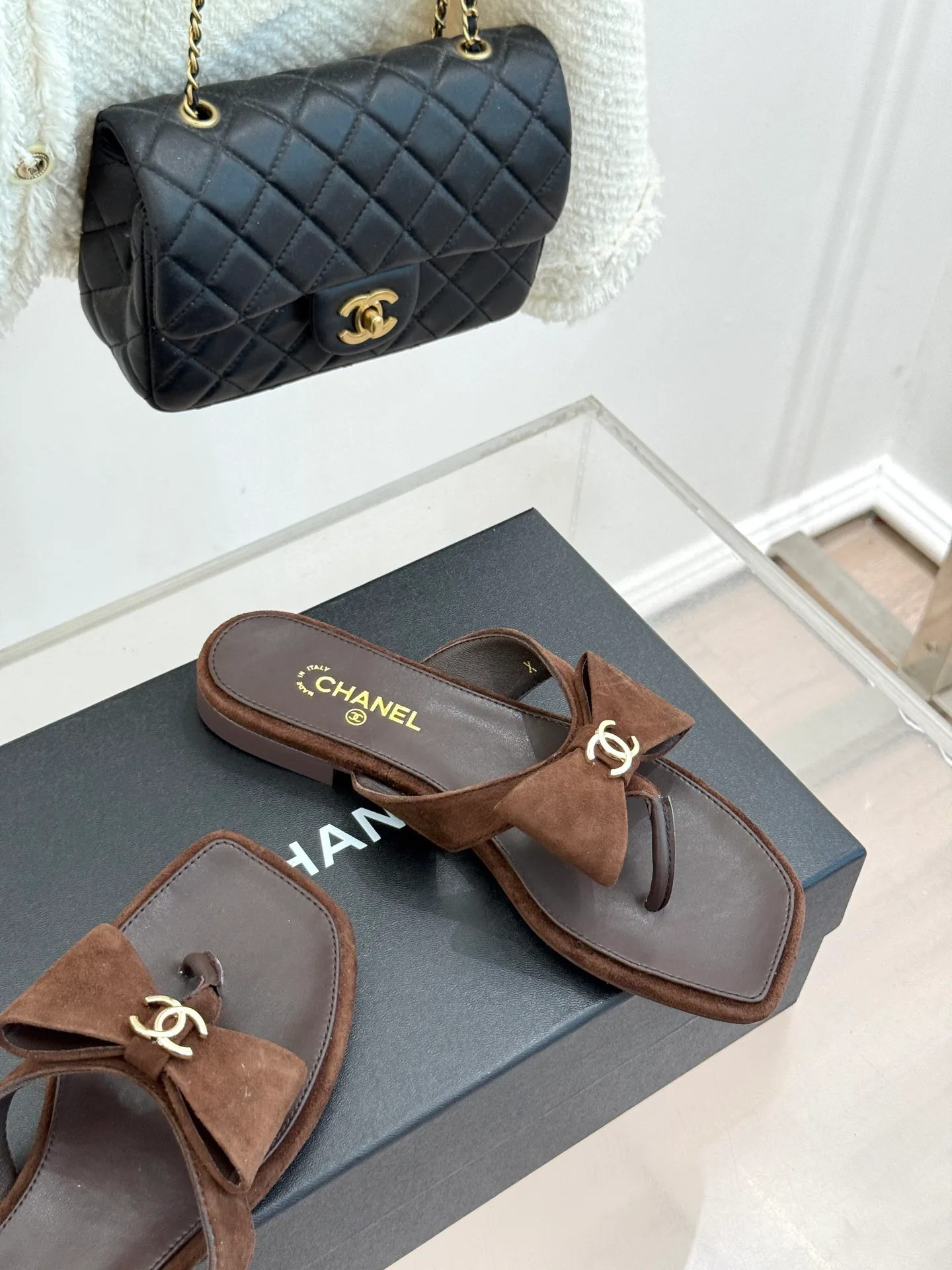 Шлепанцы Женские Chanel 16965741