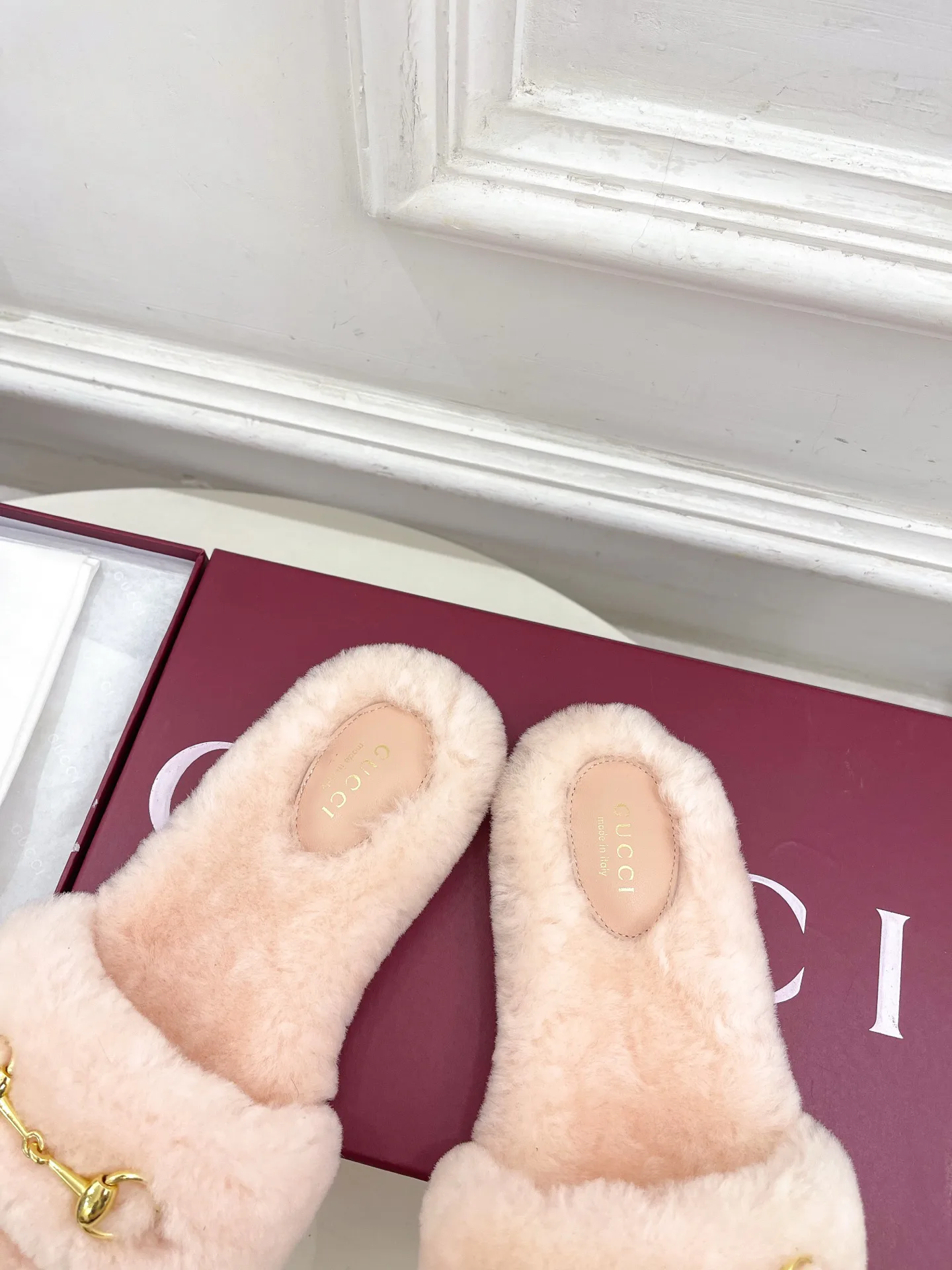 Тапочки Женские Gucci 385021