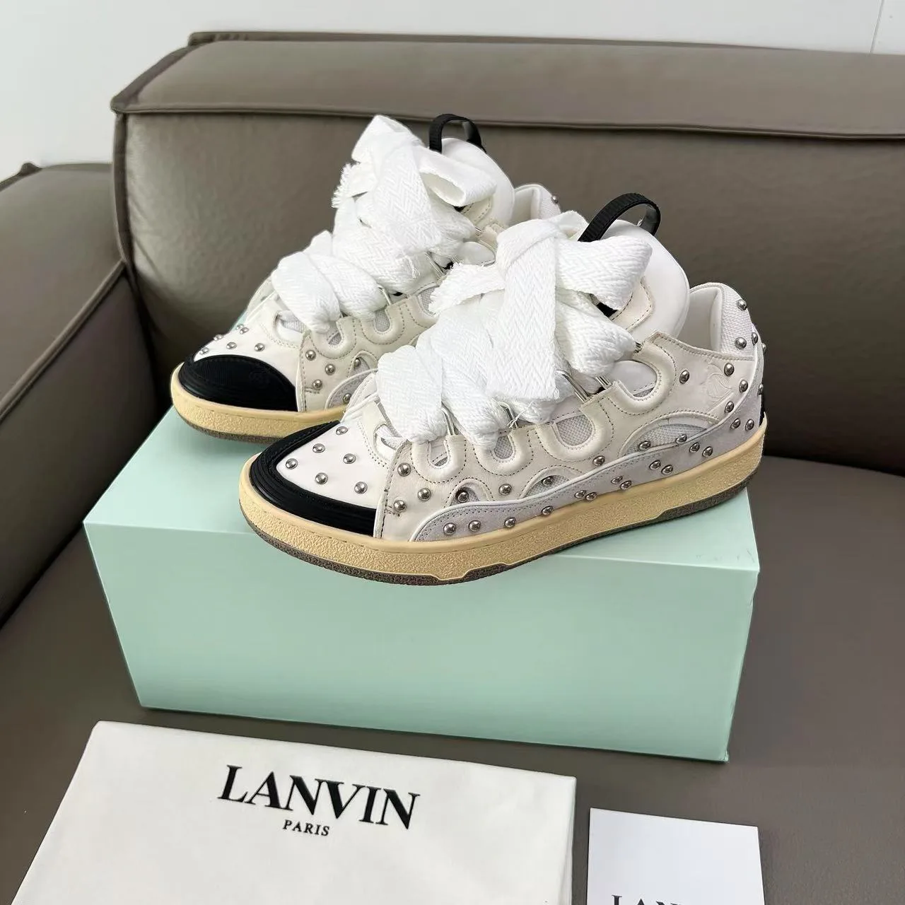Кроссовки Мужские Lanvin 473420