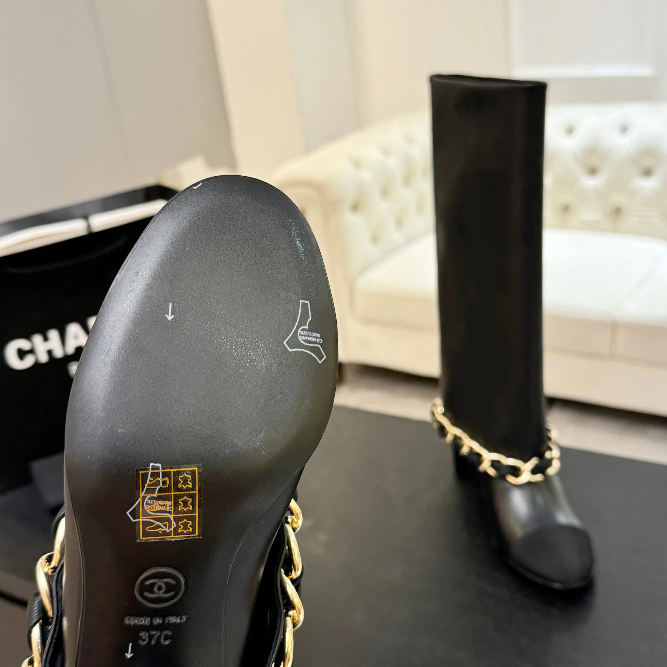 Сапоги Женские Chanel 490778