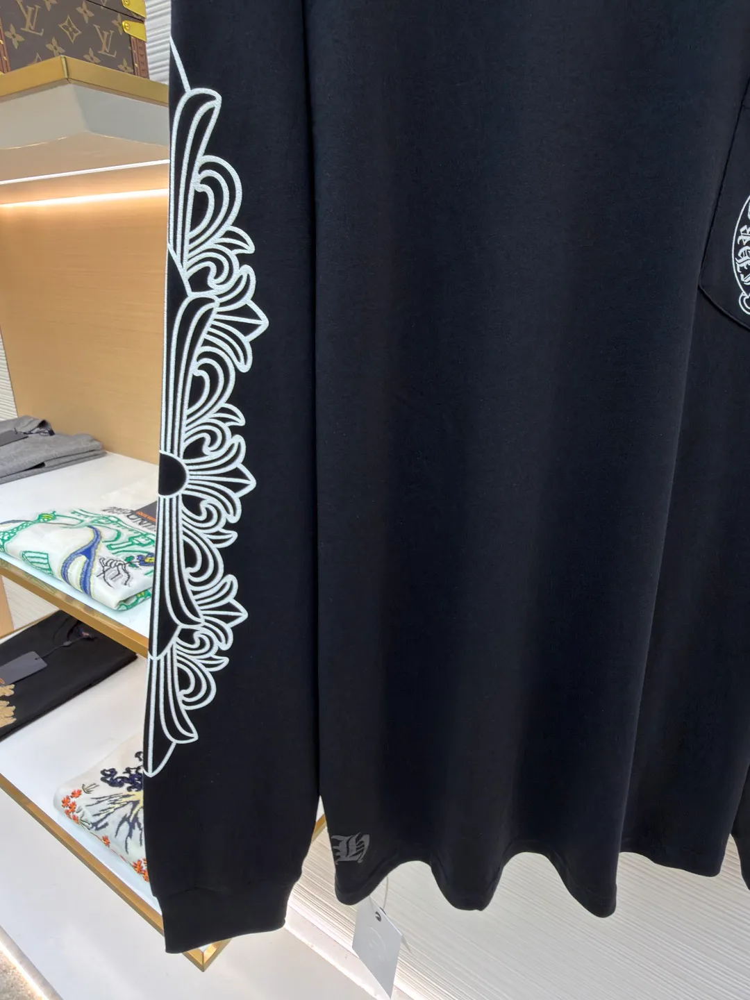 Лонгсливы Мужские Chrome Hearts 11399352